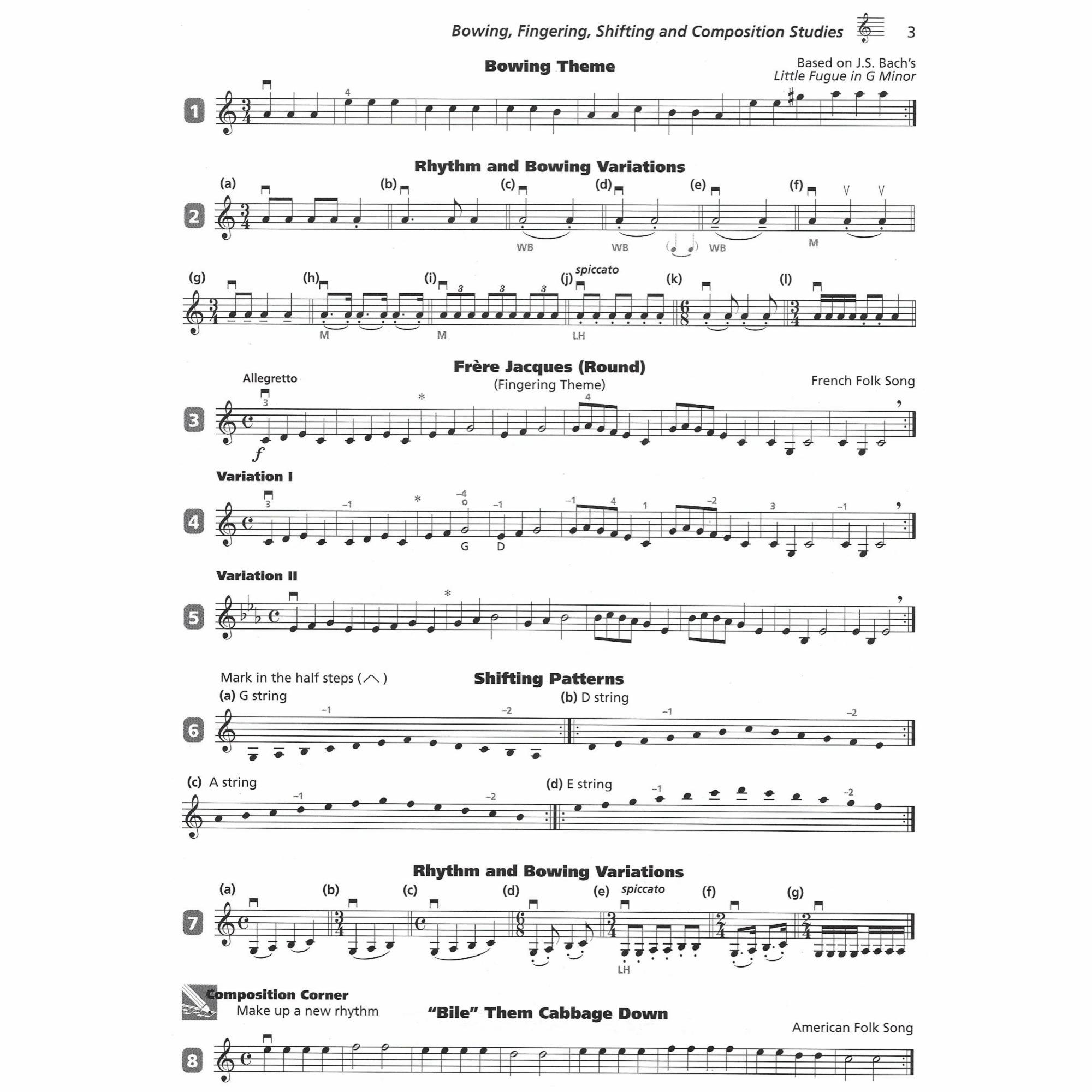 Sample: Violin (Pg. 3)