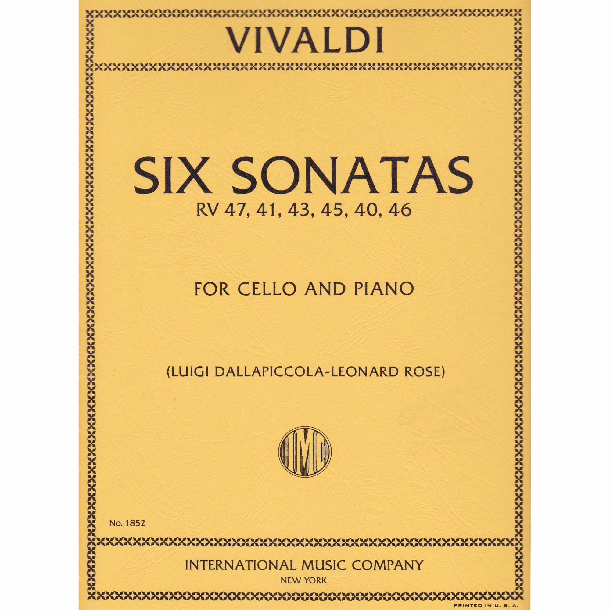 Six Cello Sonatas