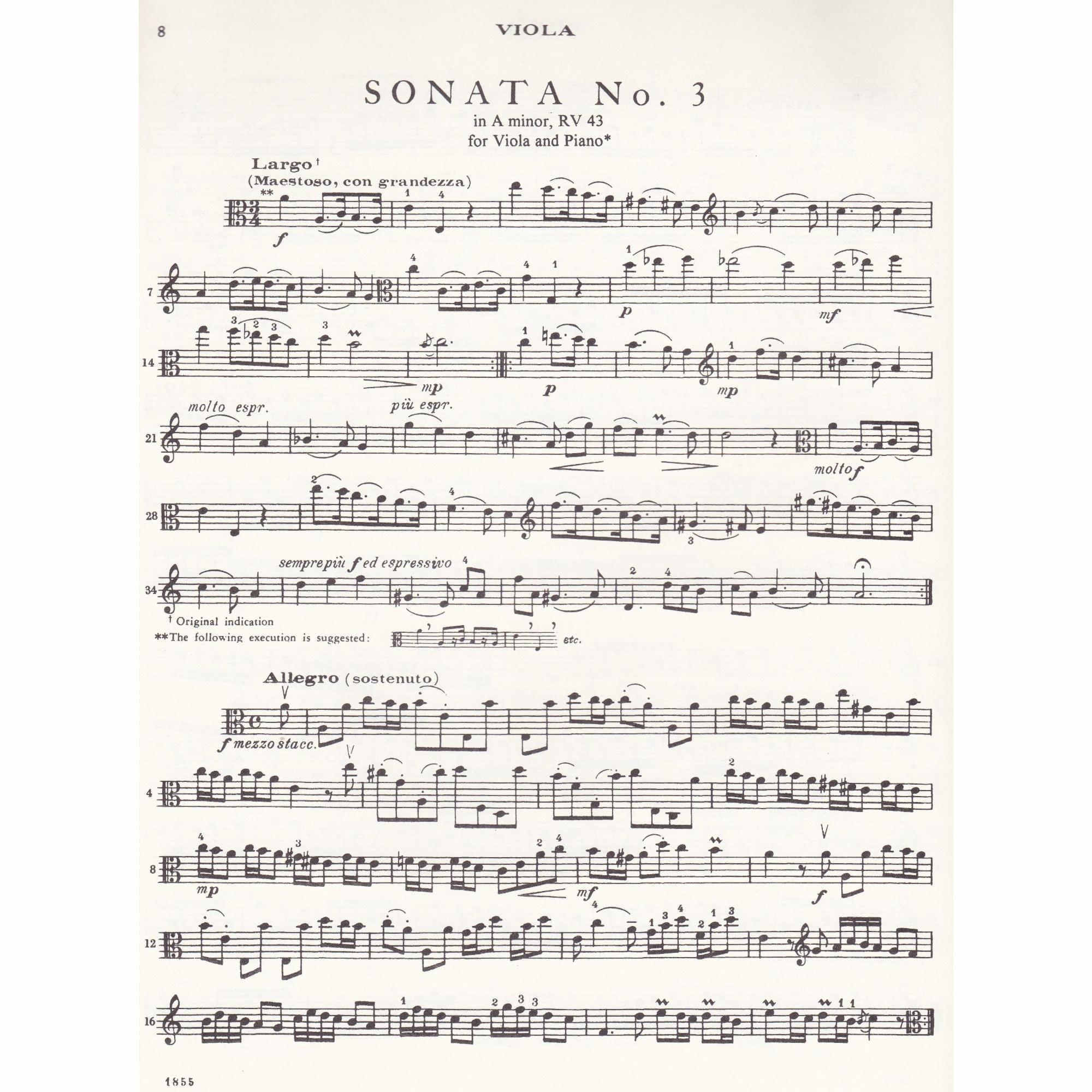 Sample: Viola Part