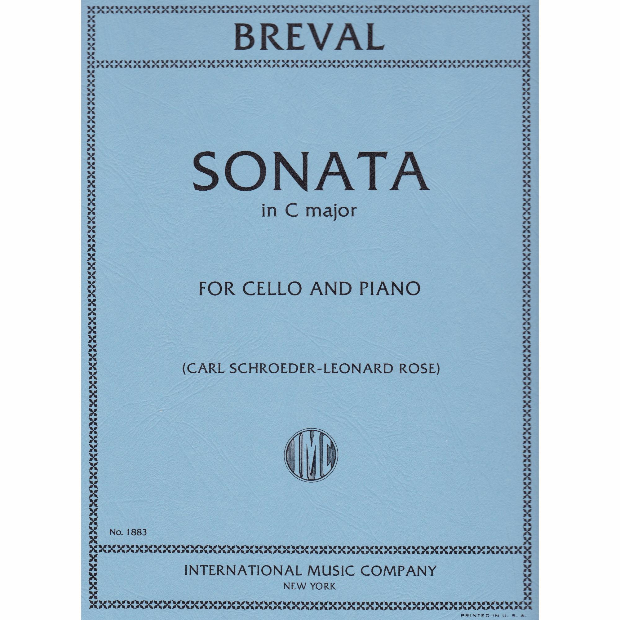 Berval -- Sonata in C Major for Cello and Piano