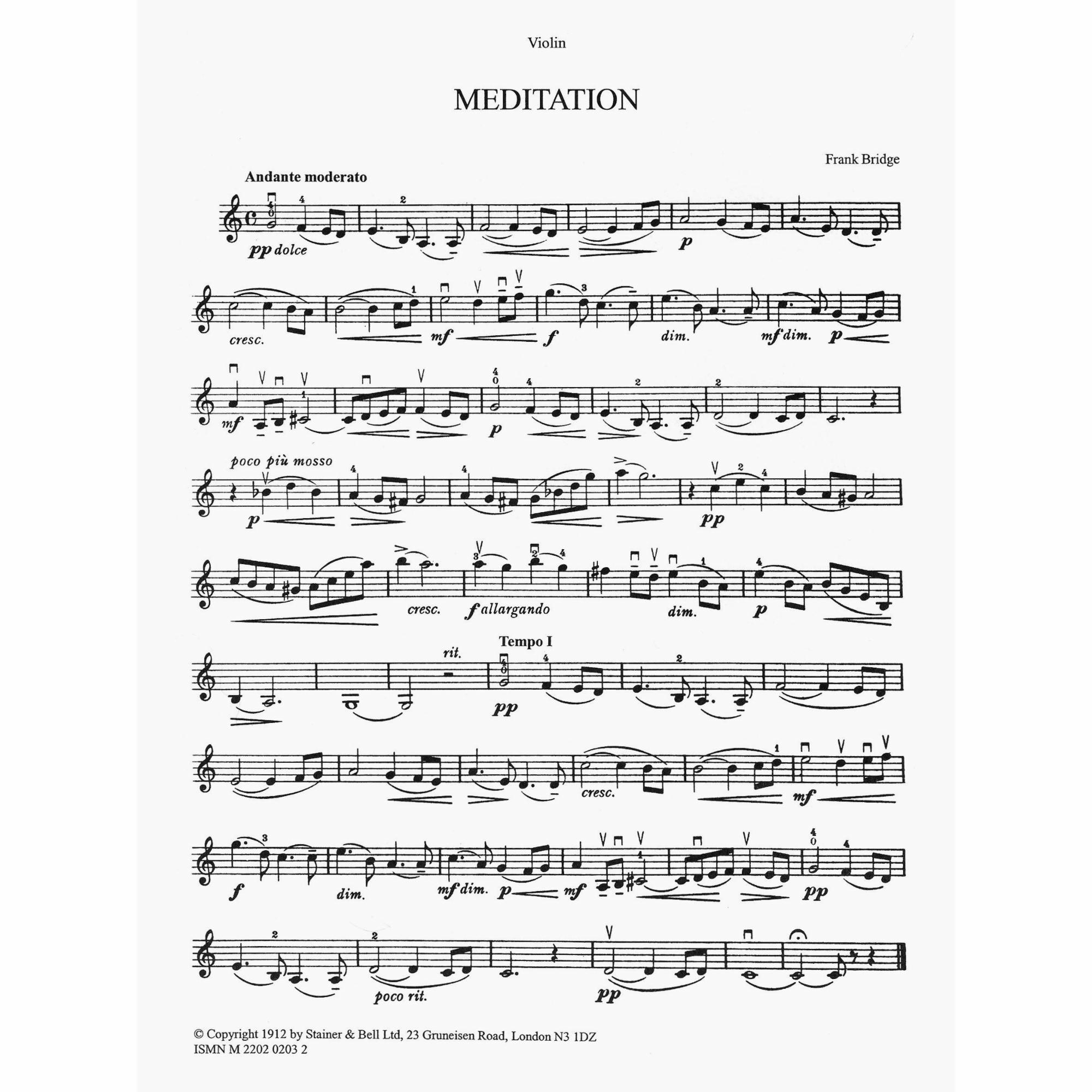 Sample: Violin Part