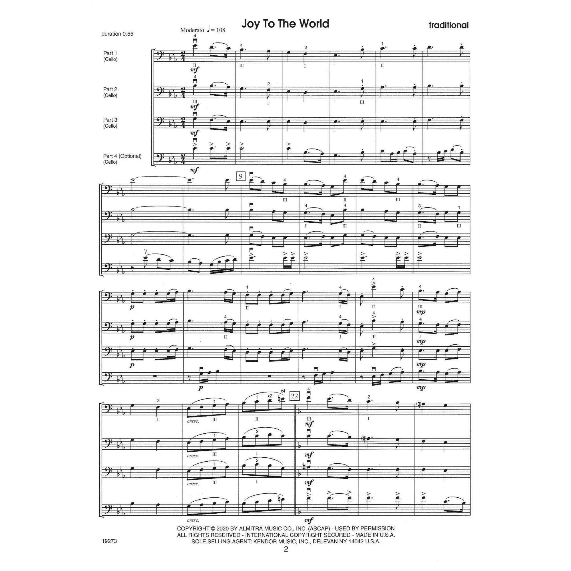 Sample: Cello (Pg. 2)