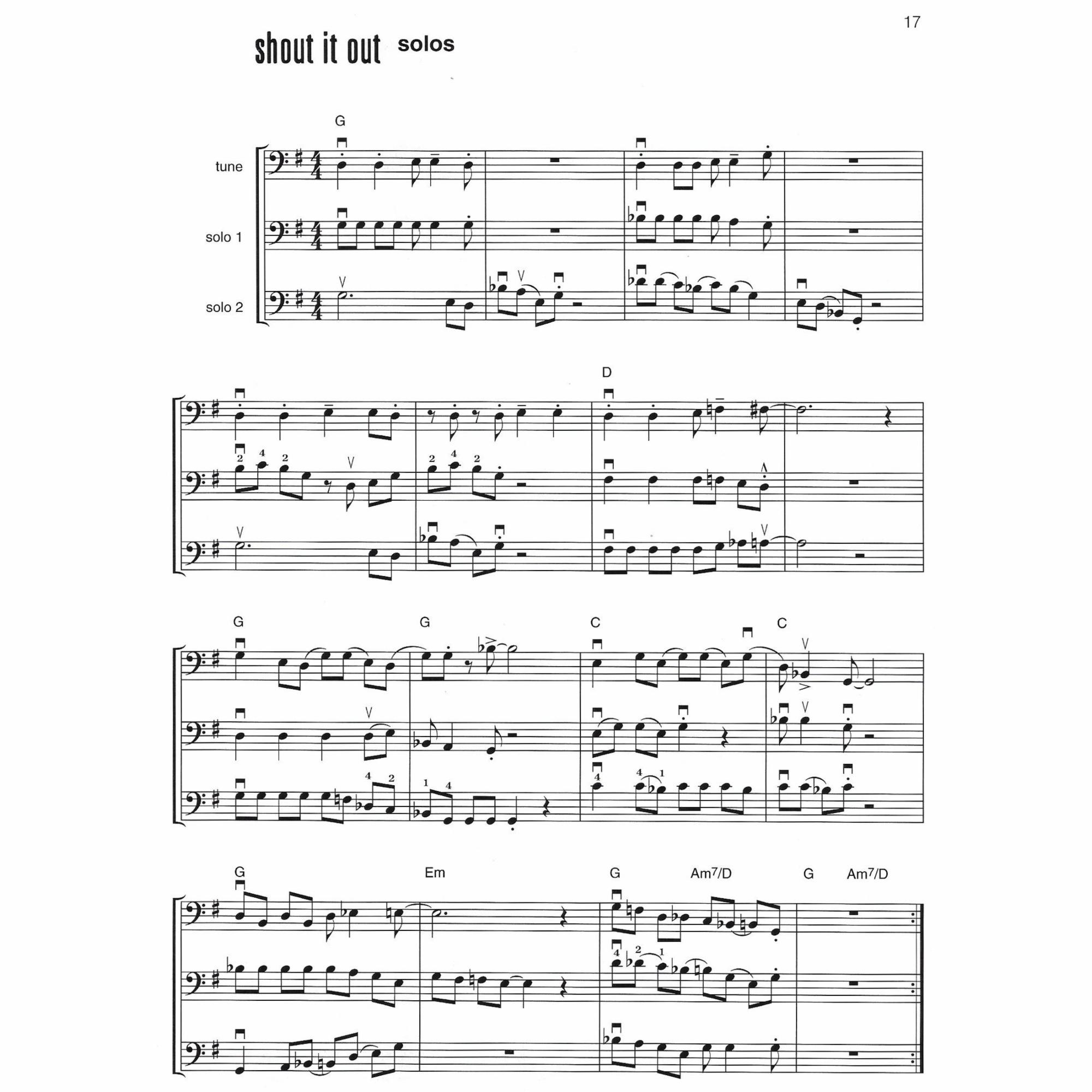 Sample: Bass (Pg. 17)