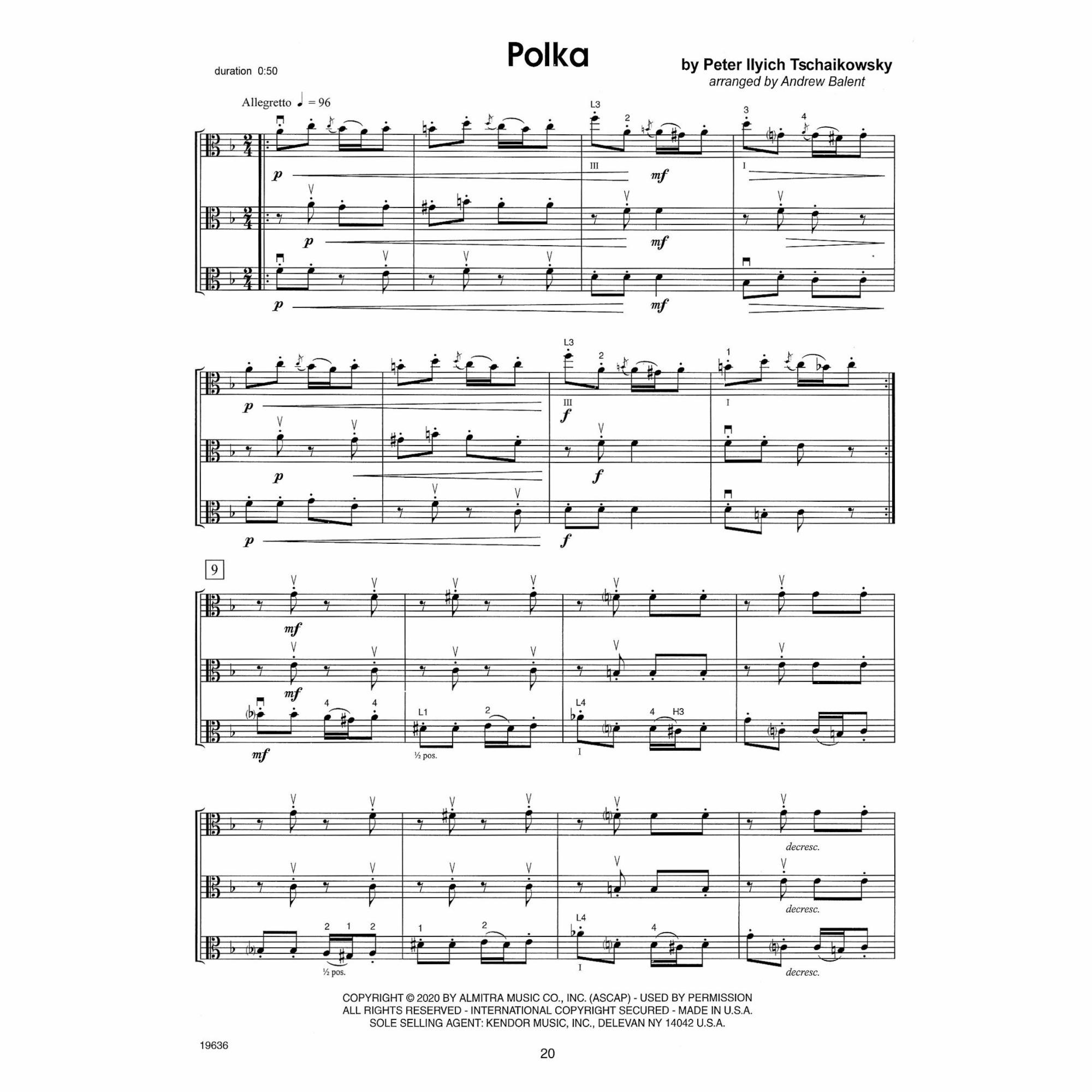 Sample: Three Violas (Pg. 20)