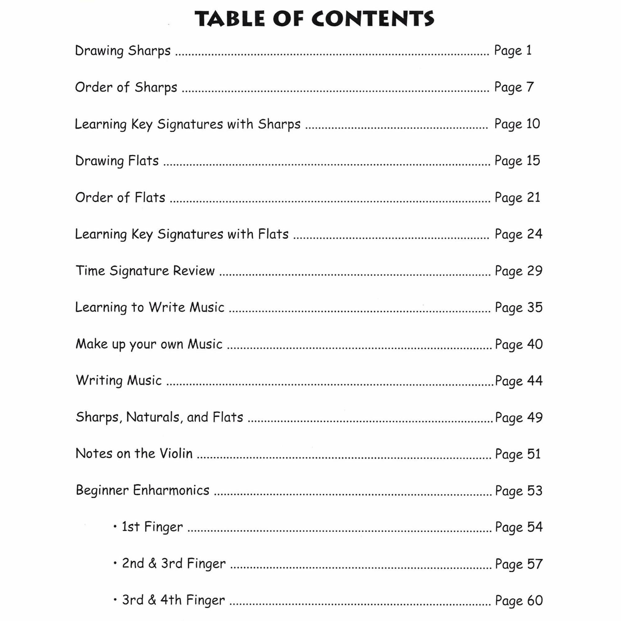 Book 3, Contents