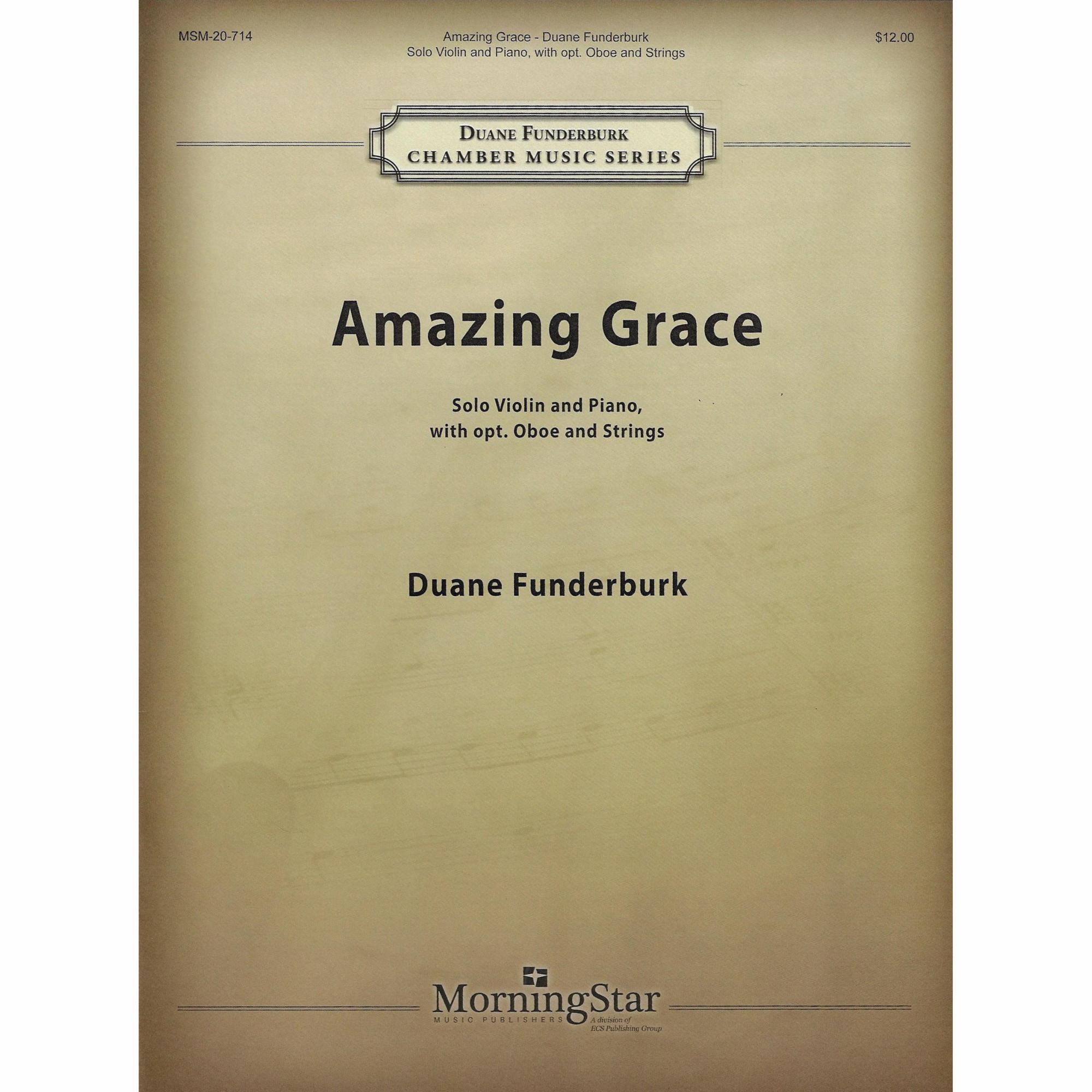 Amazing Grace for Violin and Piano