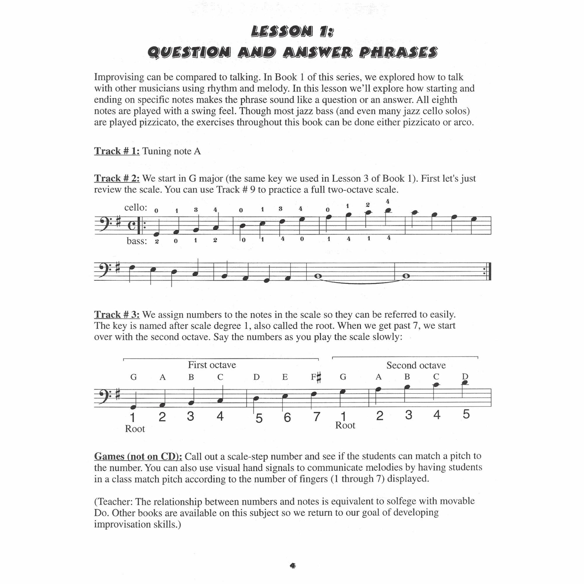 Sample: Cello/Bass (Pg. 4)