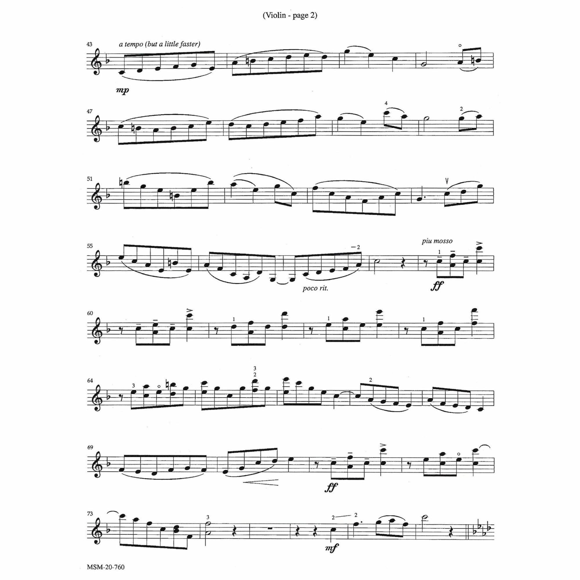 Sample: Violin (Pg. 2)