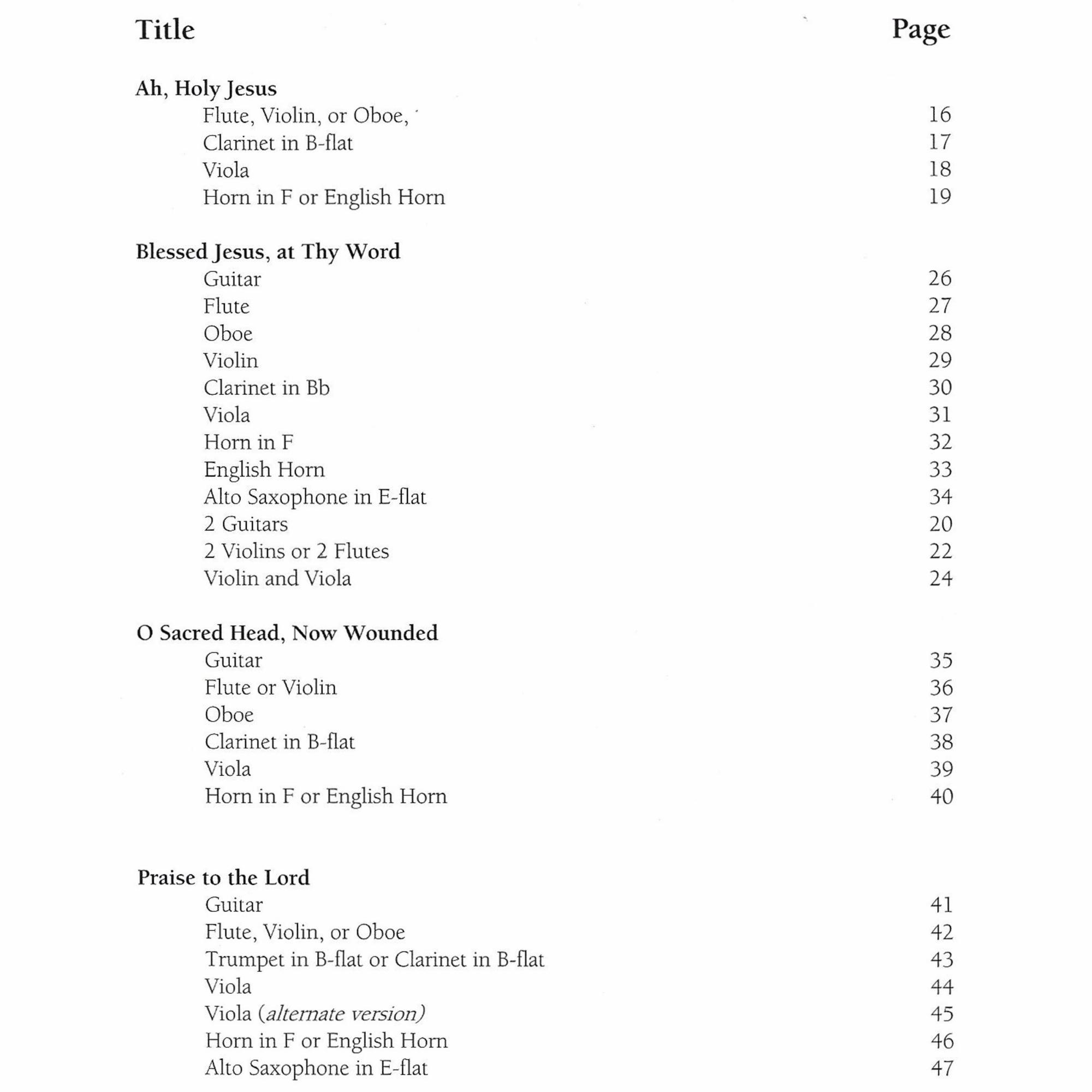 Instrumentation