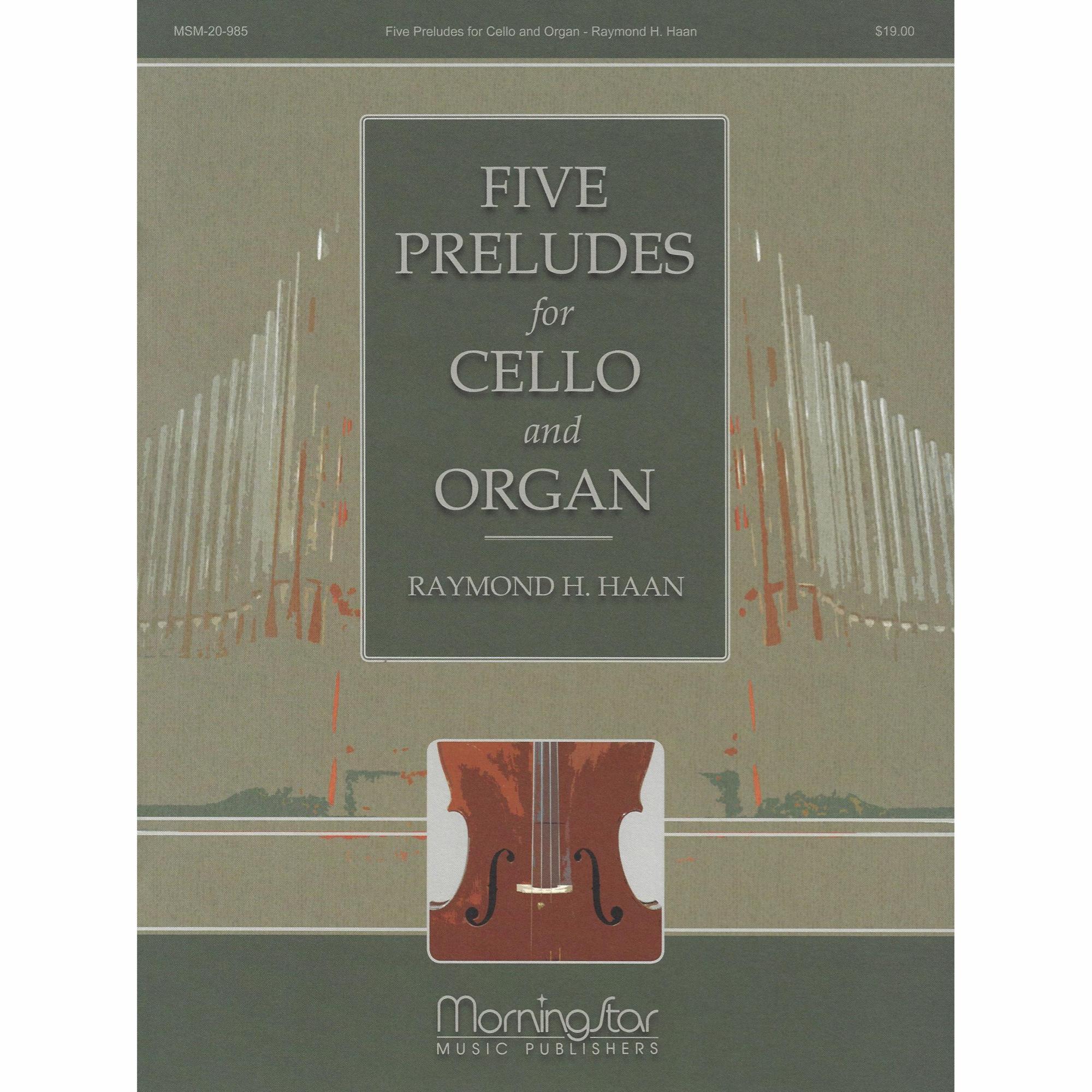 Five Preludes for Cello and Organ