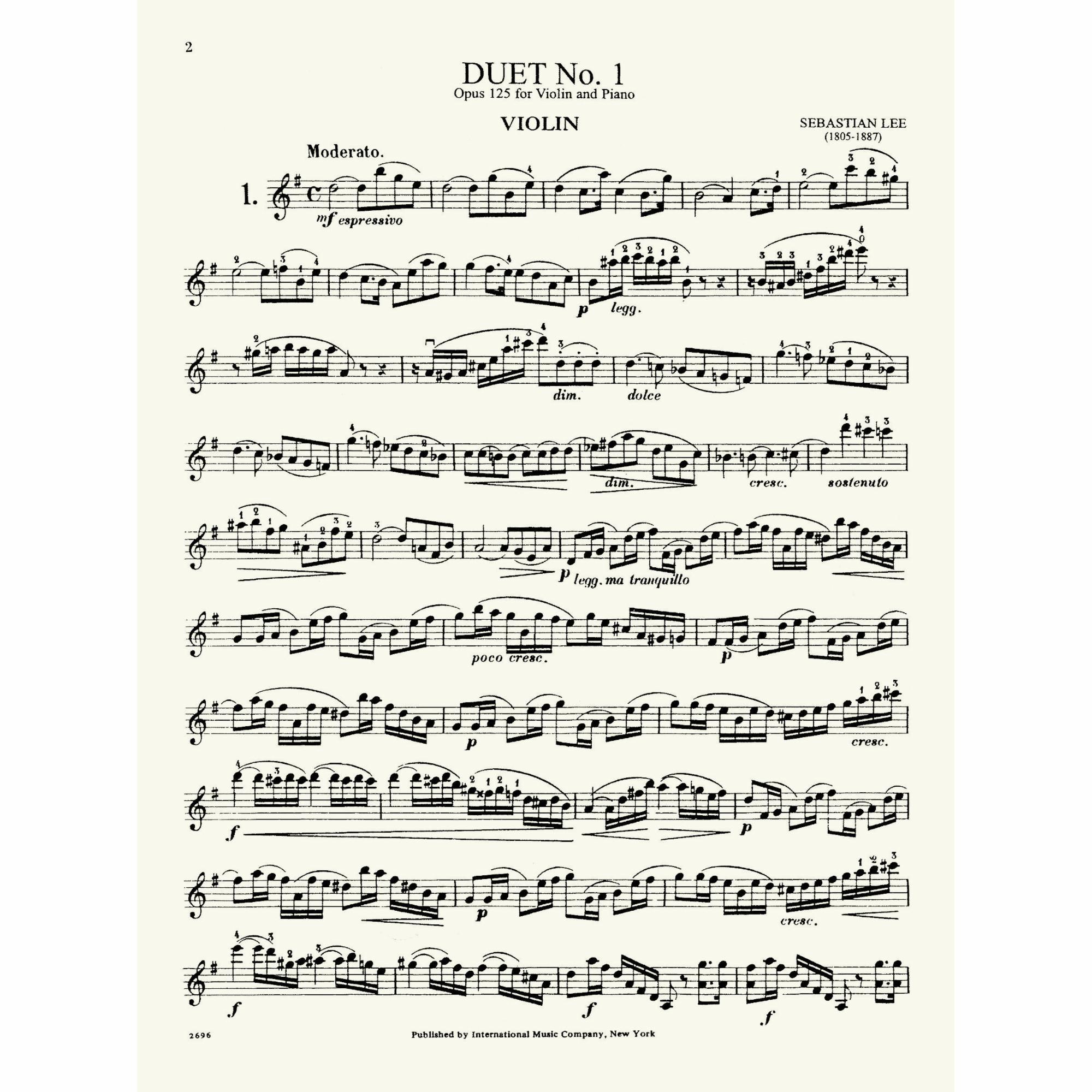 Sample: Violin (Pg. 2)