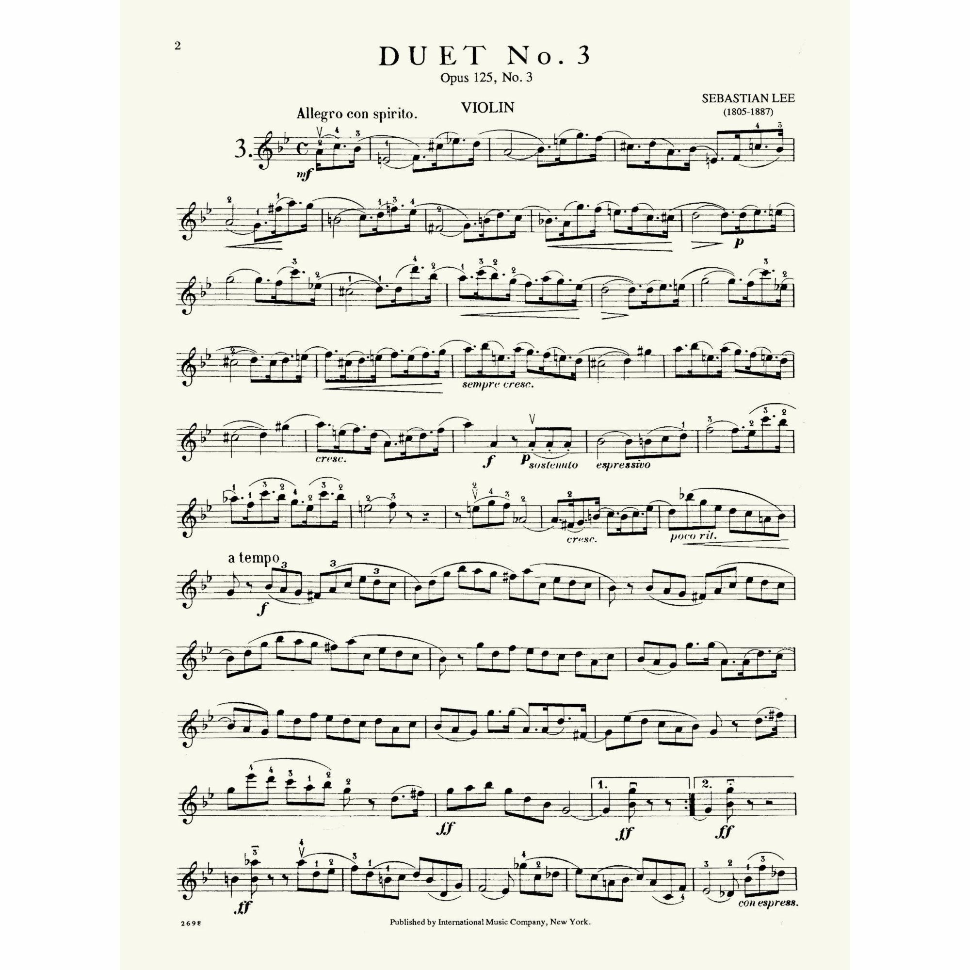 Sample: Violin (Pg. 2)