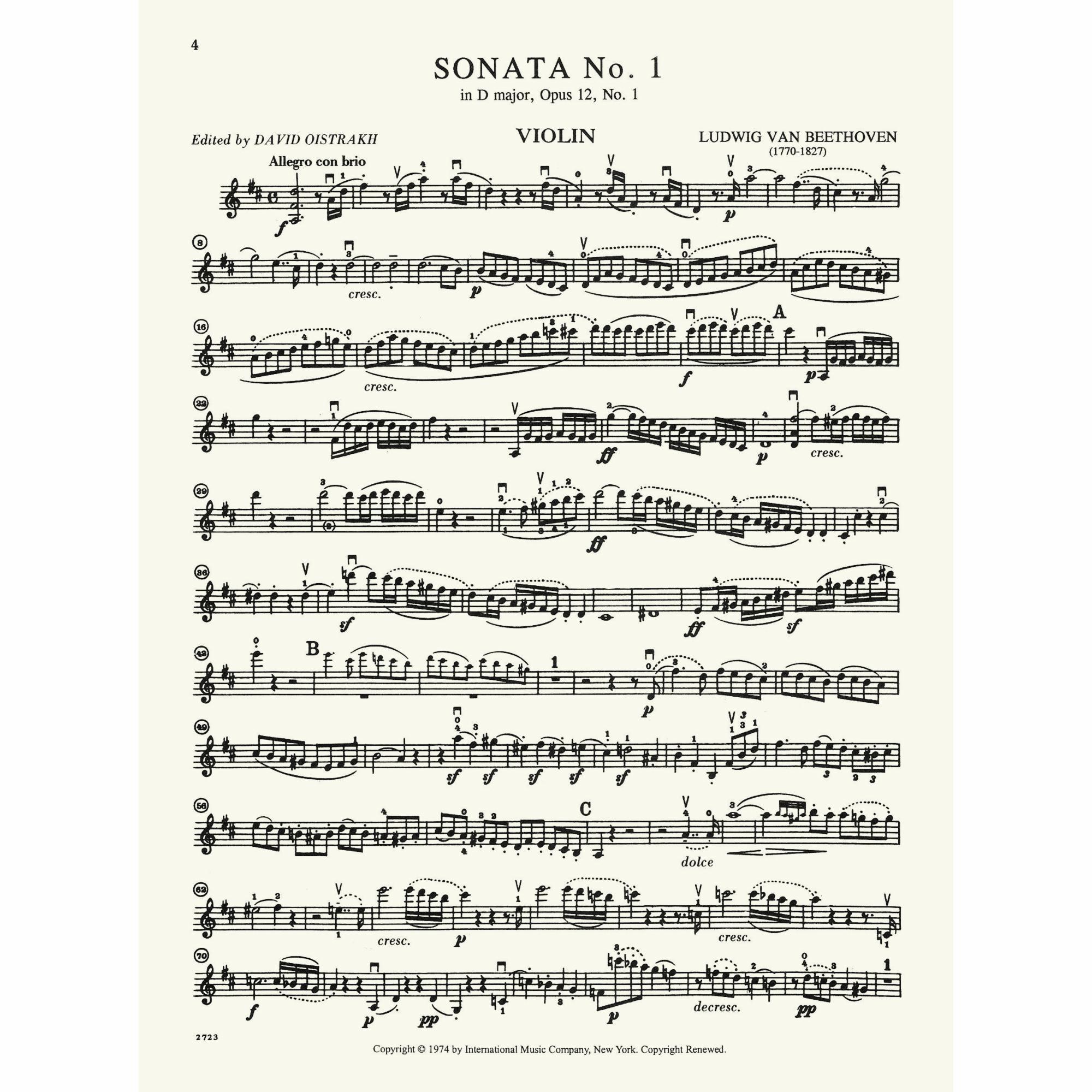 Sample: Violin (Pg. 4)