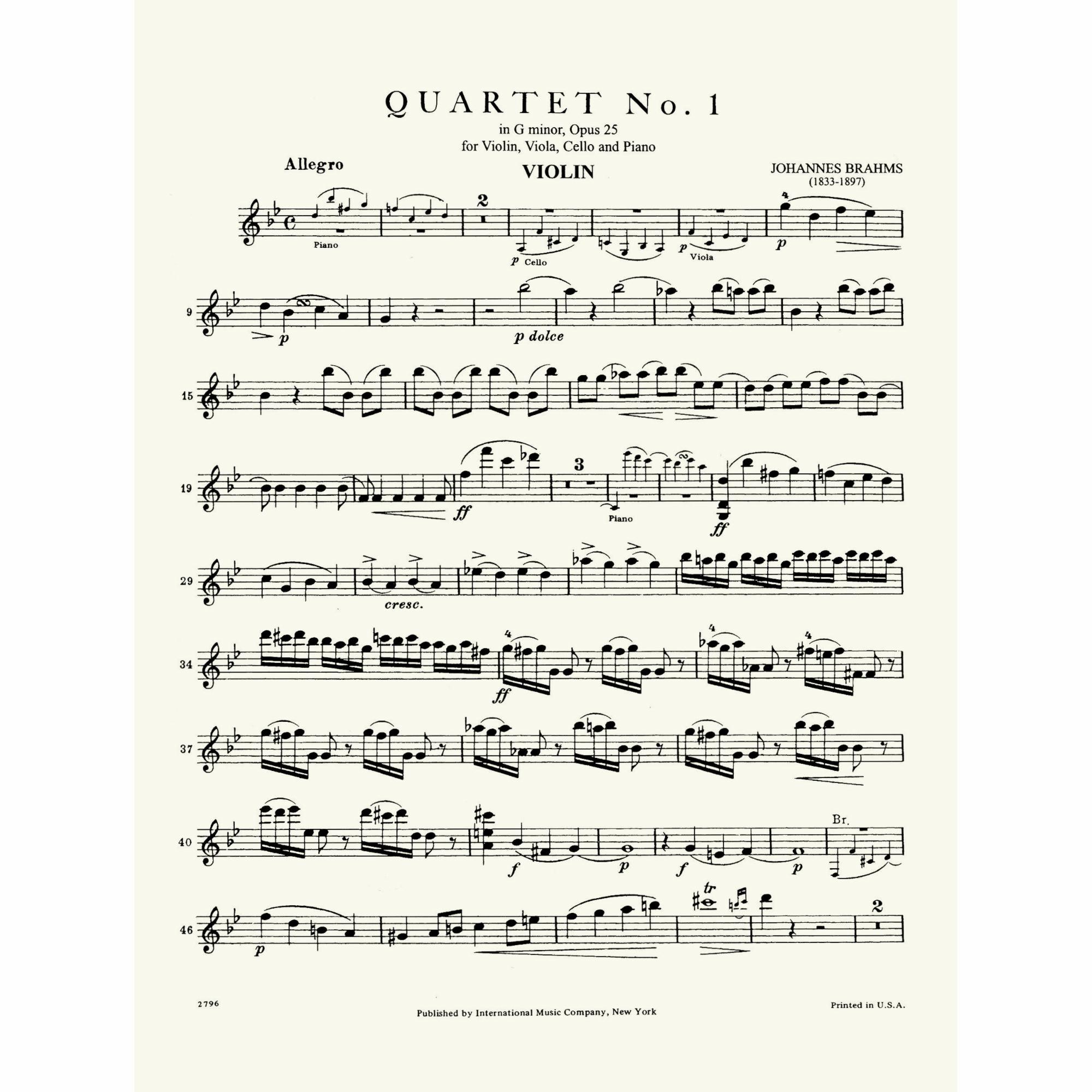 Sample: Violin (Pg. 1)