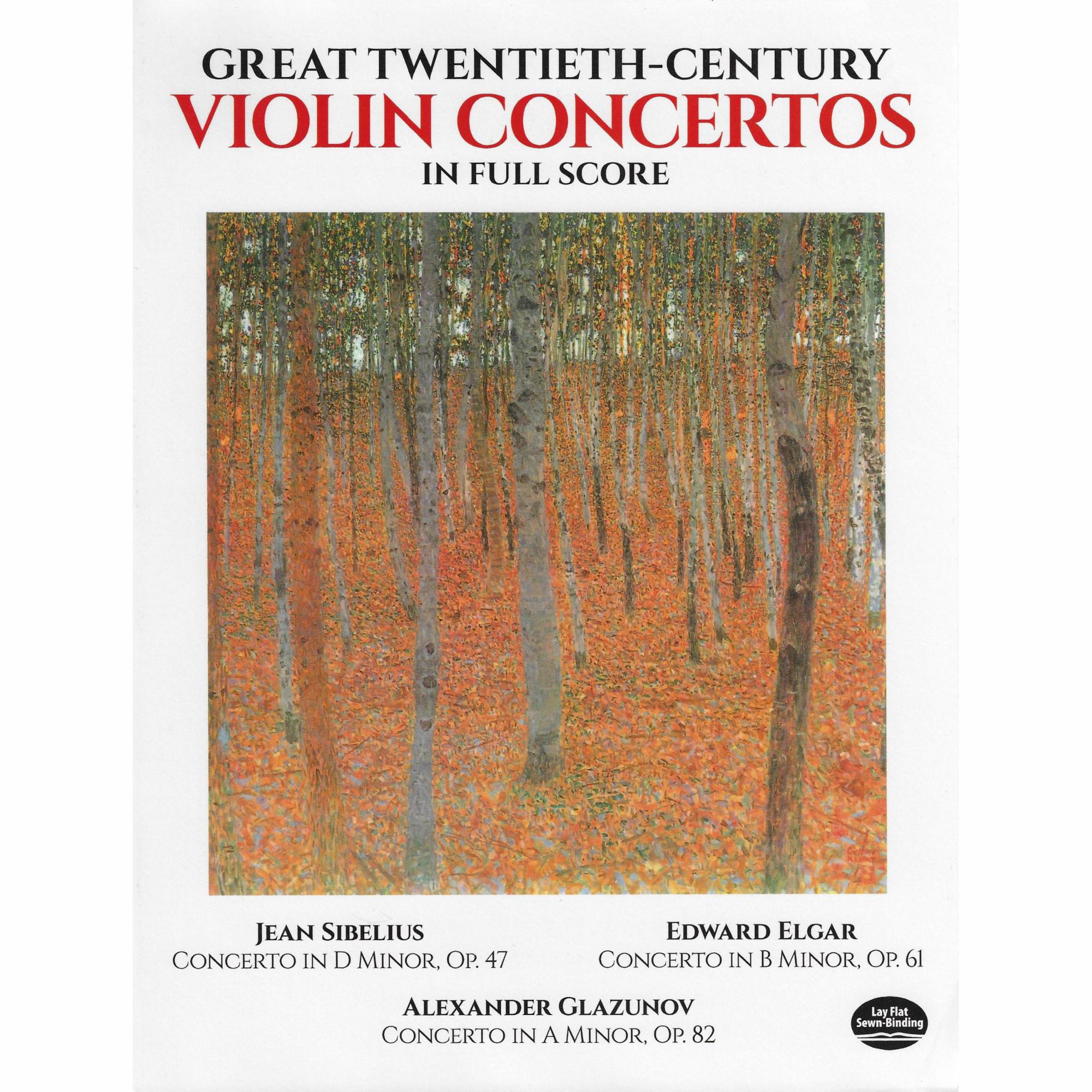 Great Twentieth-Century Violin Concertos in Full Score