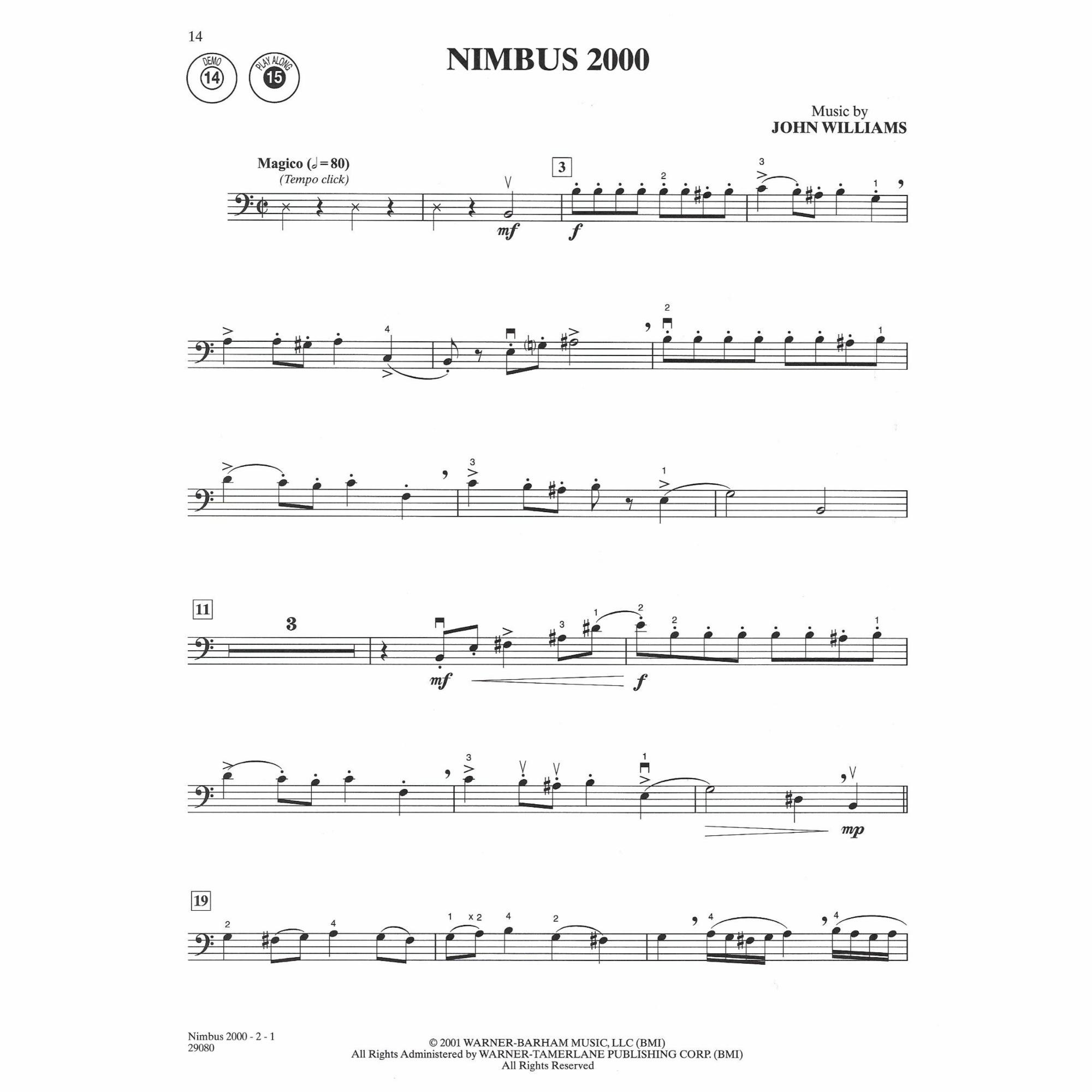 Sample: Cello (Pg. 14)