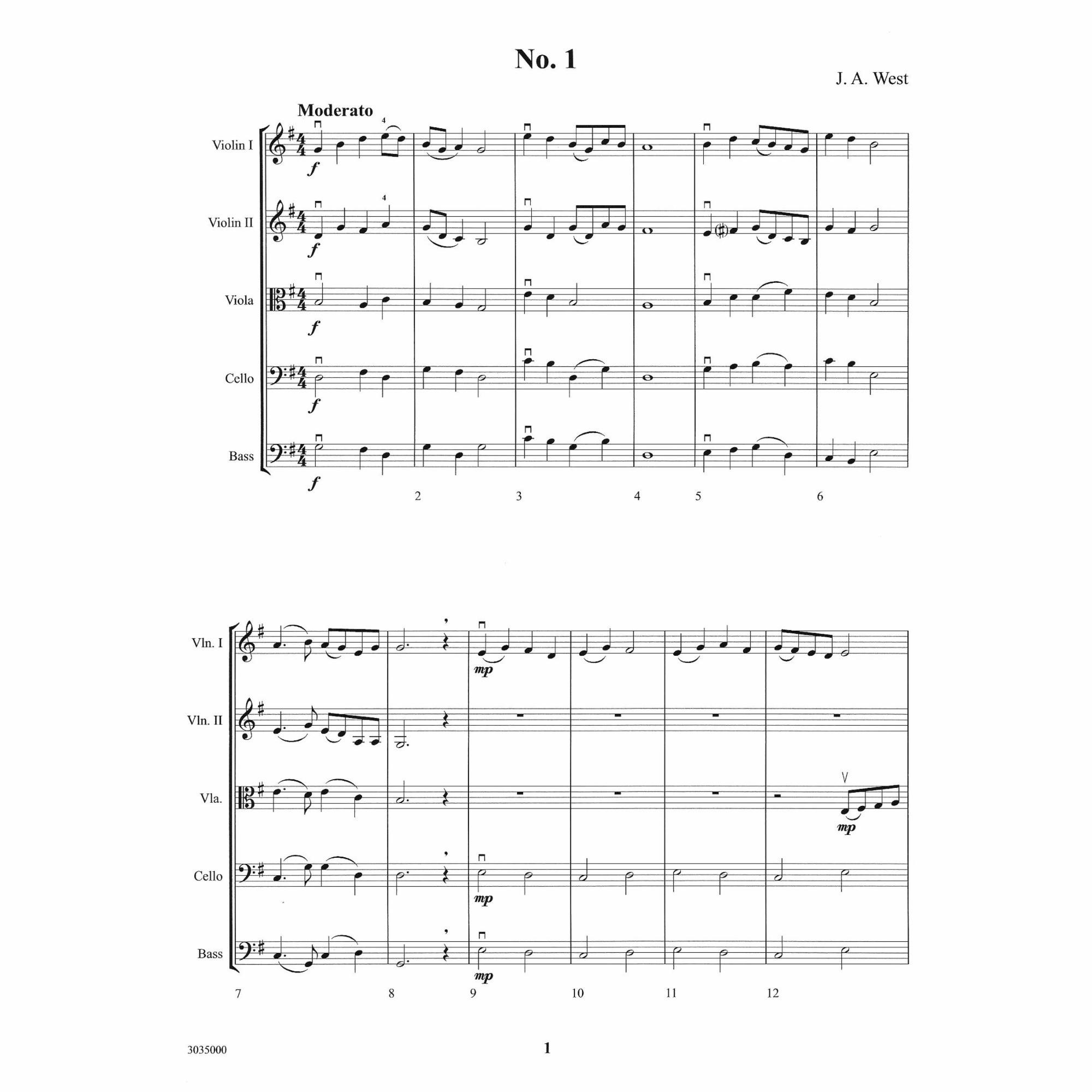 Sample: Score (Pg. 1)