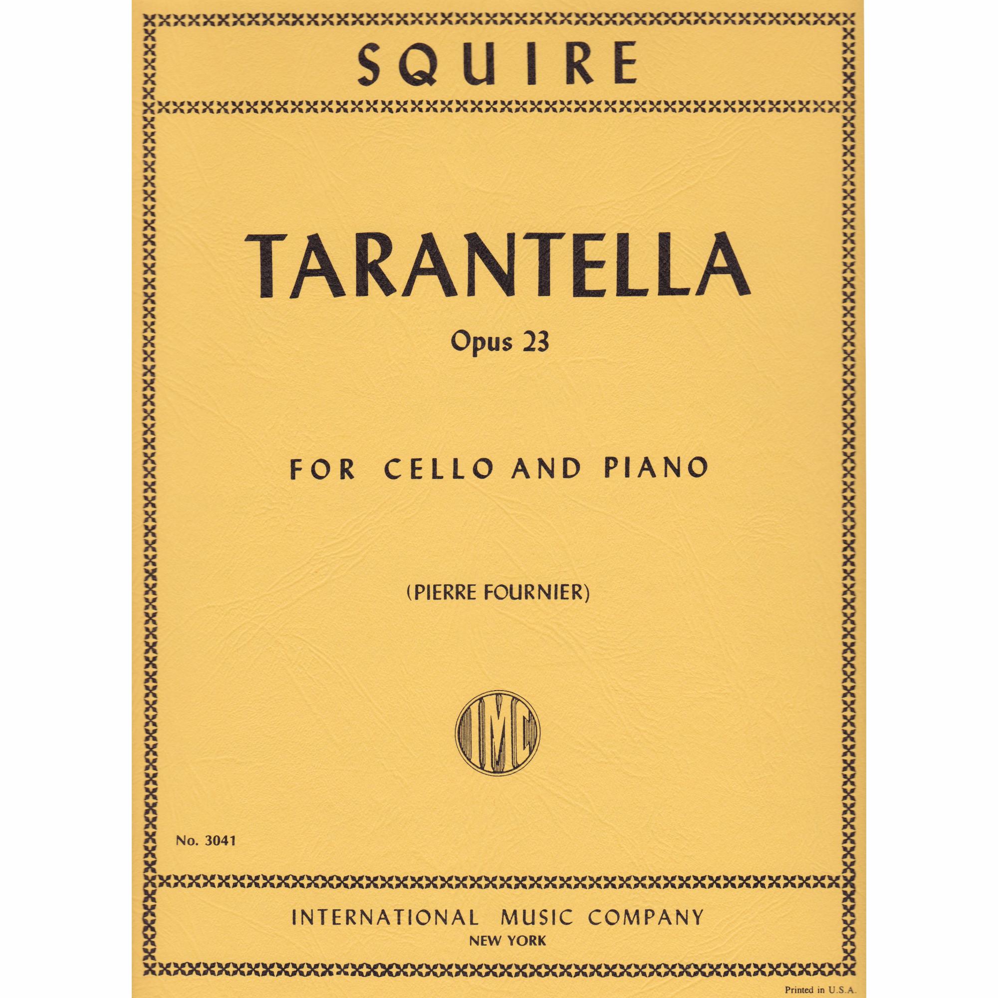 Tarantella for Cello and Piano, Op. 23