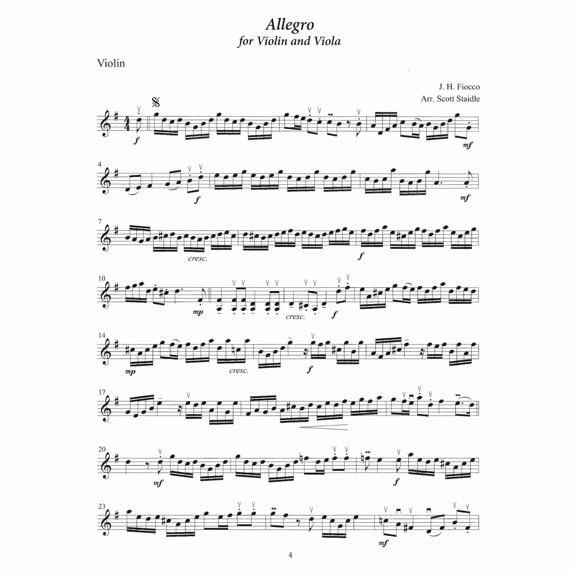 Sample: Violin (Pg. 4)