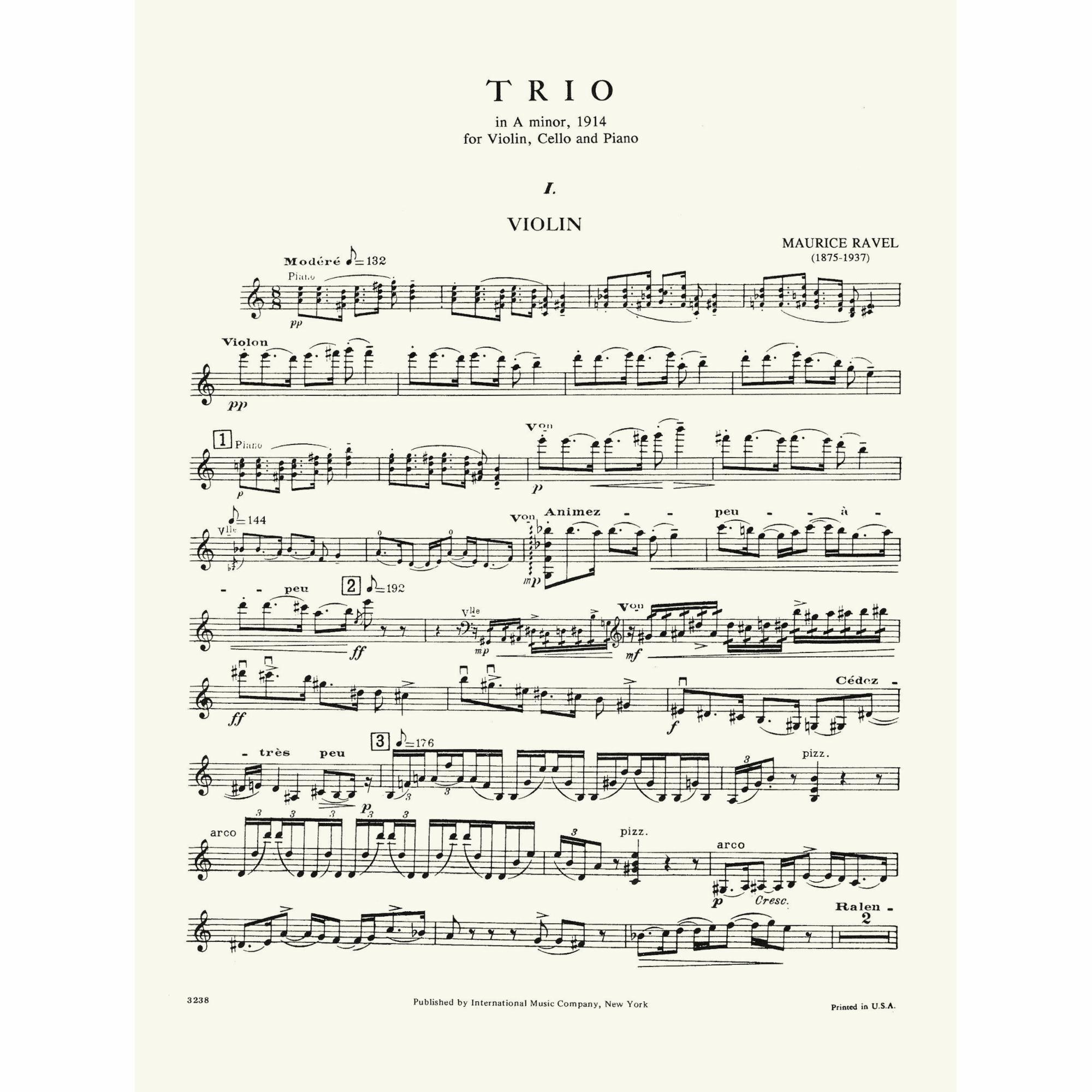 Sample: Violin (Pg. 1)