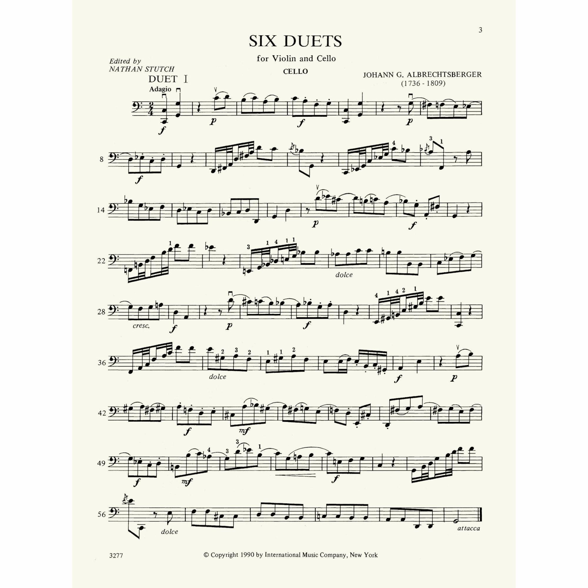 Sample: Cello (Pg. 3)