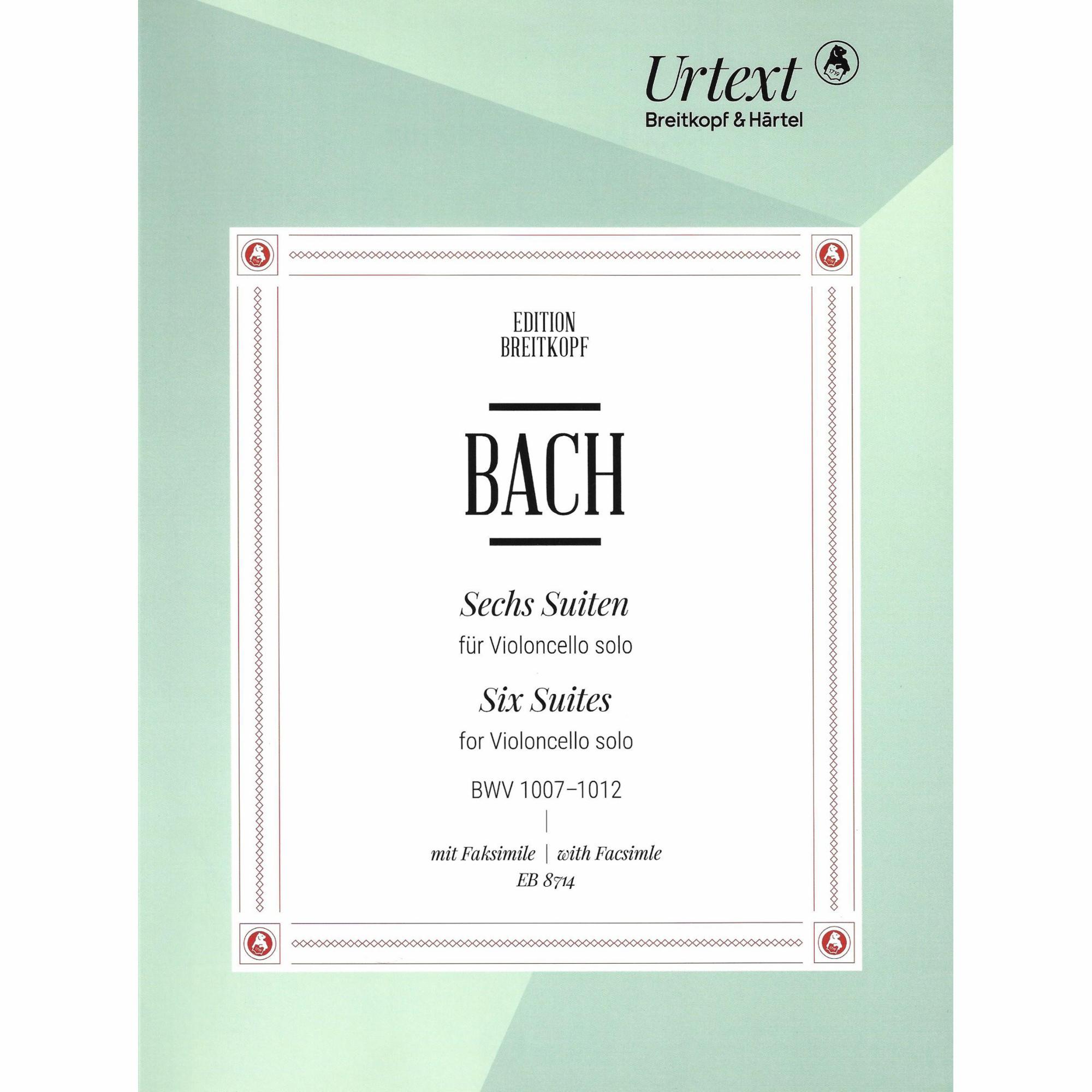 Bach -- Six Suites for Solo Cello