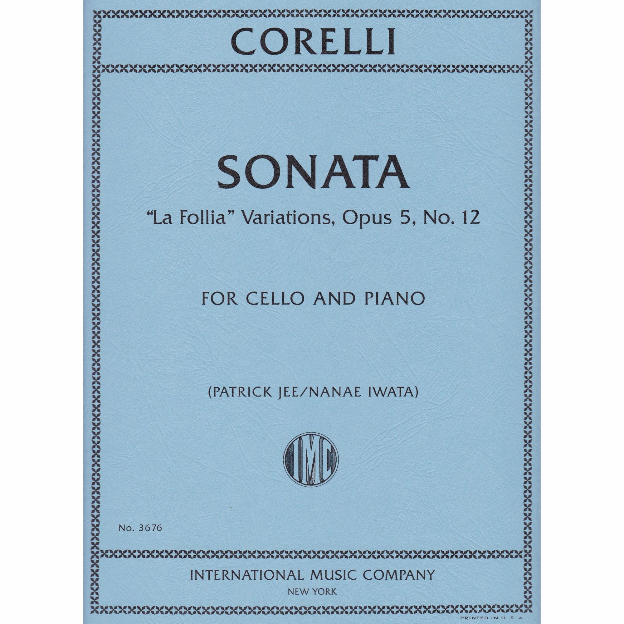 Corelli -- Sonata, Op. 5, No. 12 