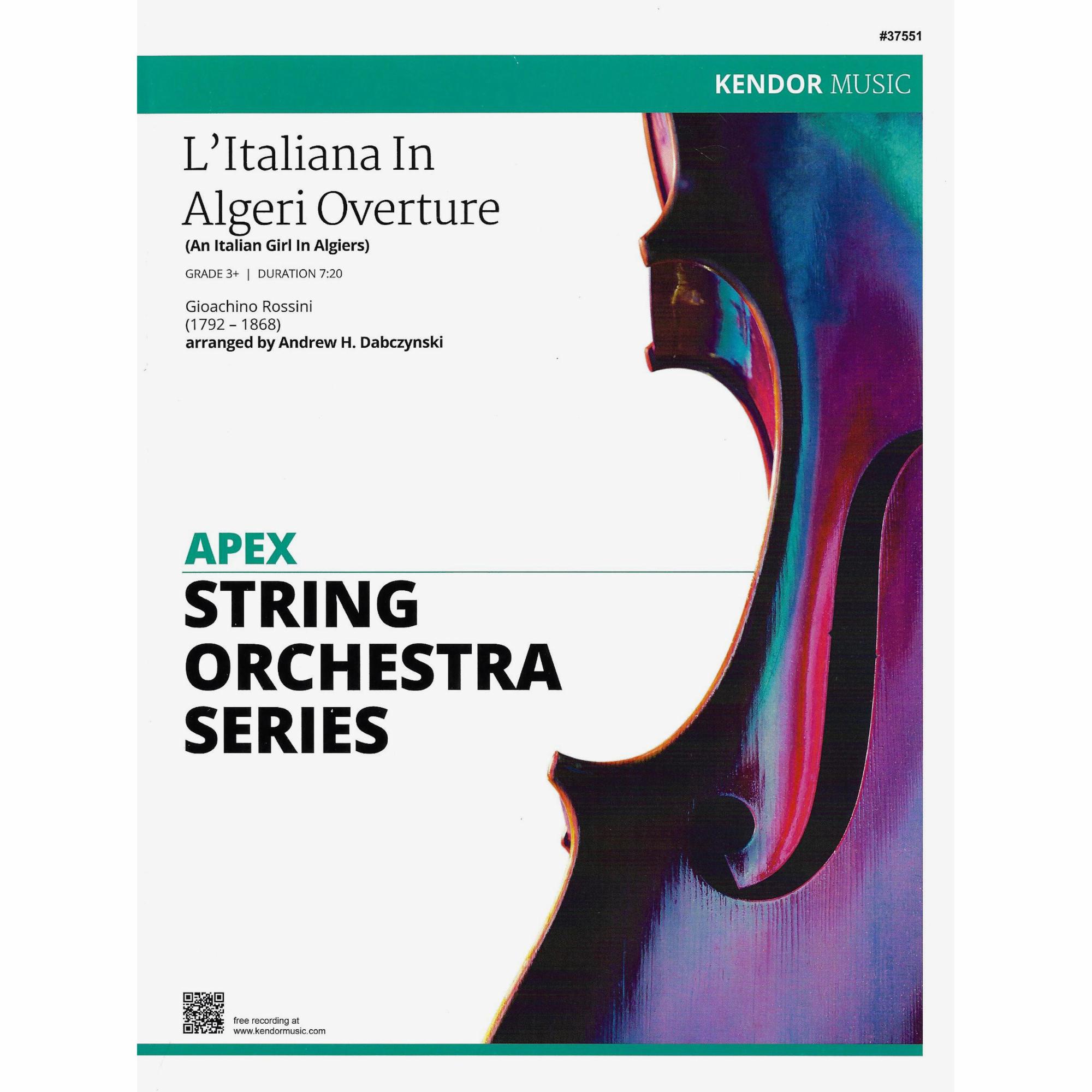 Rossini - L'Italiana in Algeri Overture for String Orchestra