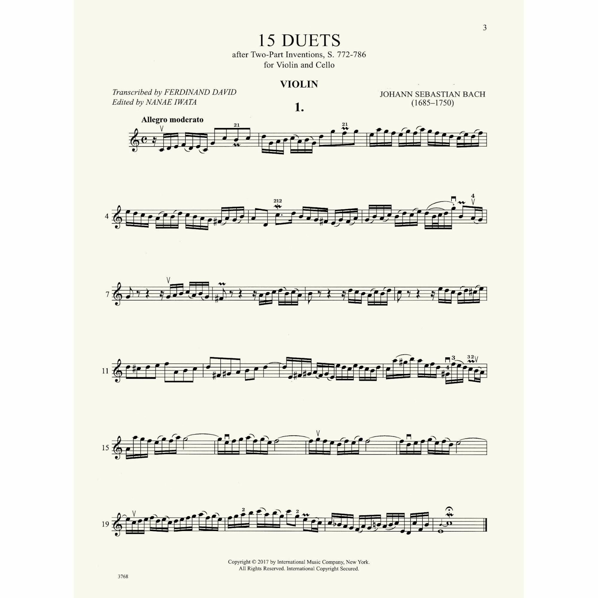 Sample: Violin (Pg. 3)