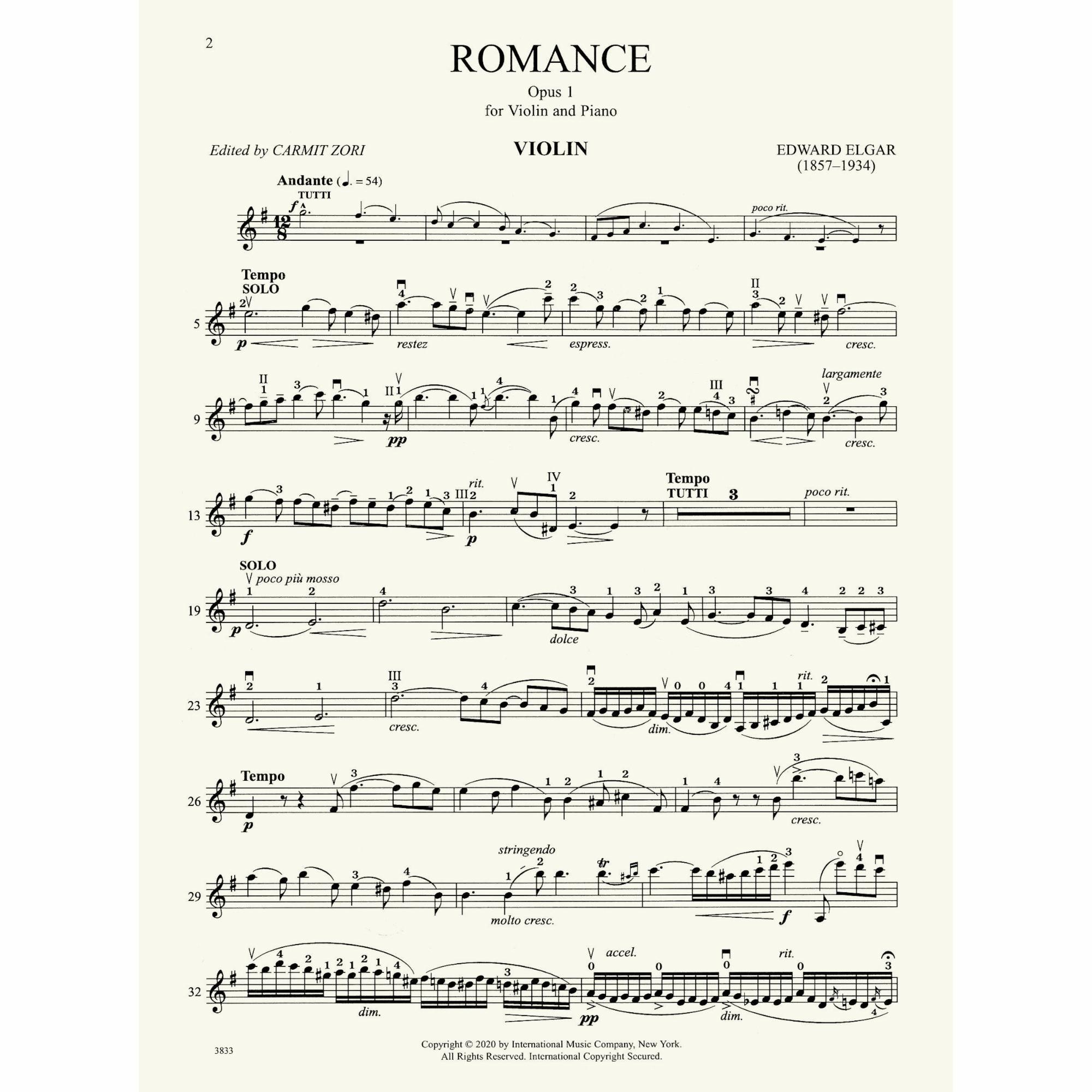 Sample: Violin (Pg. 2)