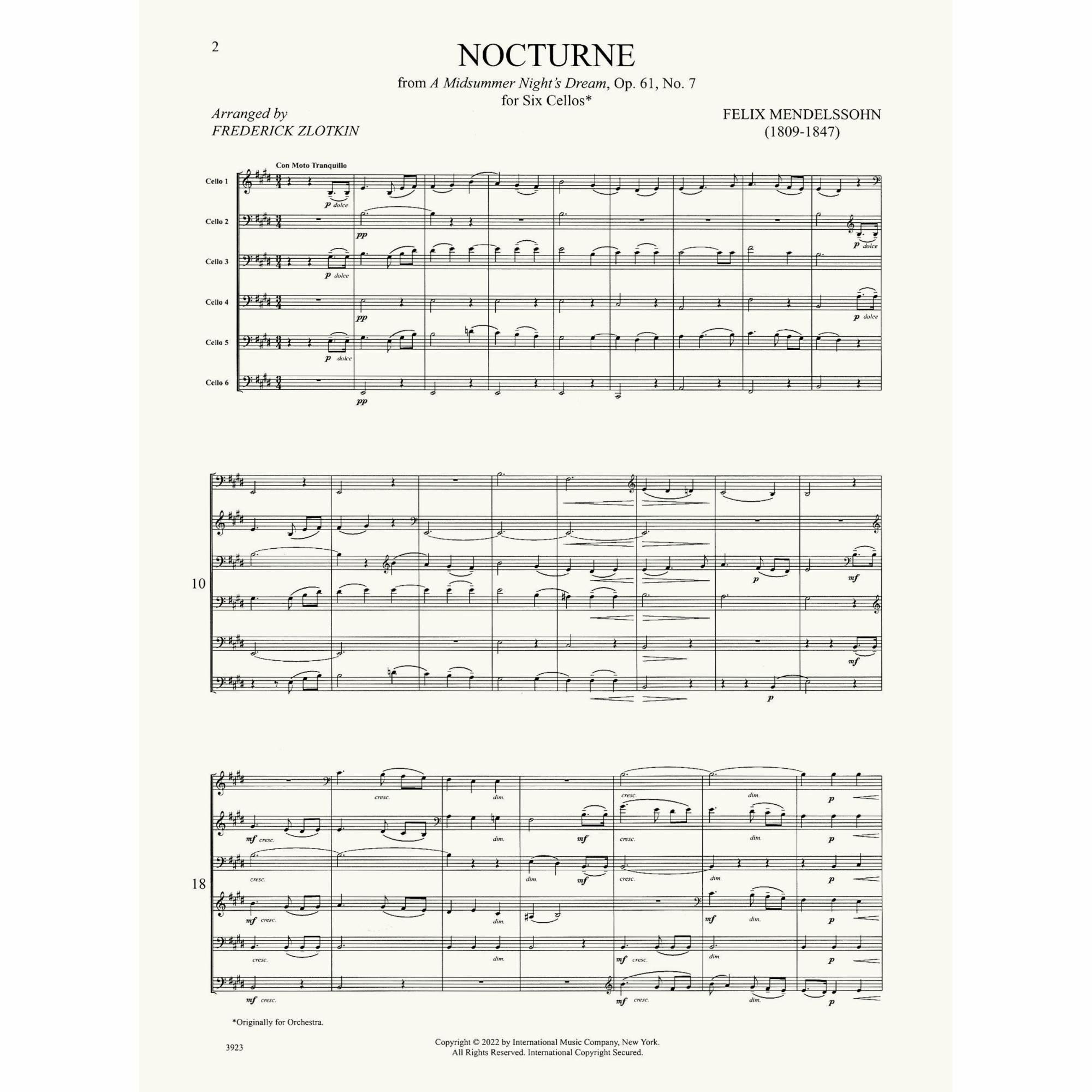 Sample: Score Part