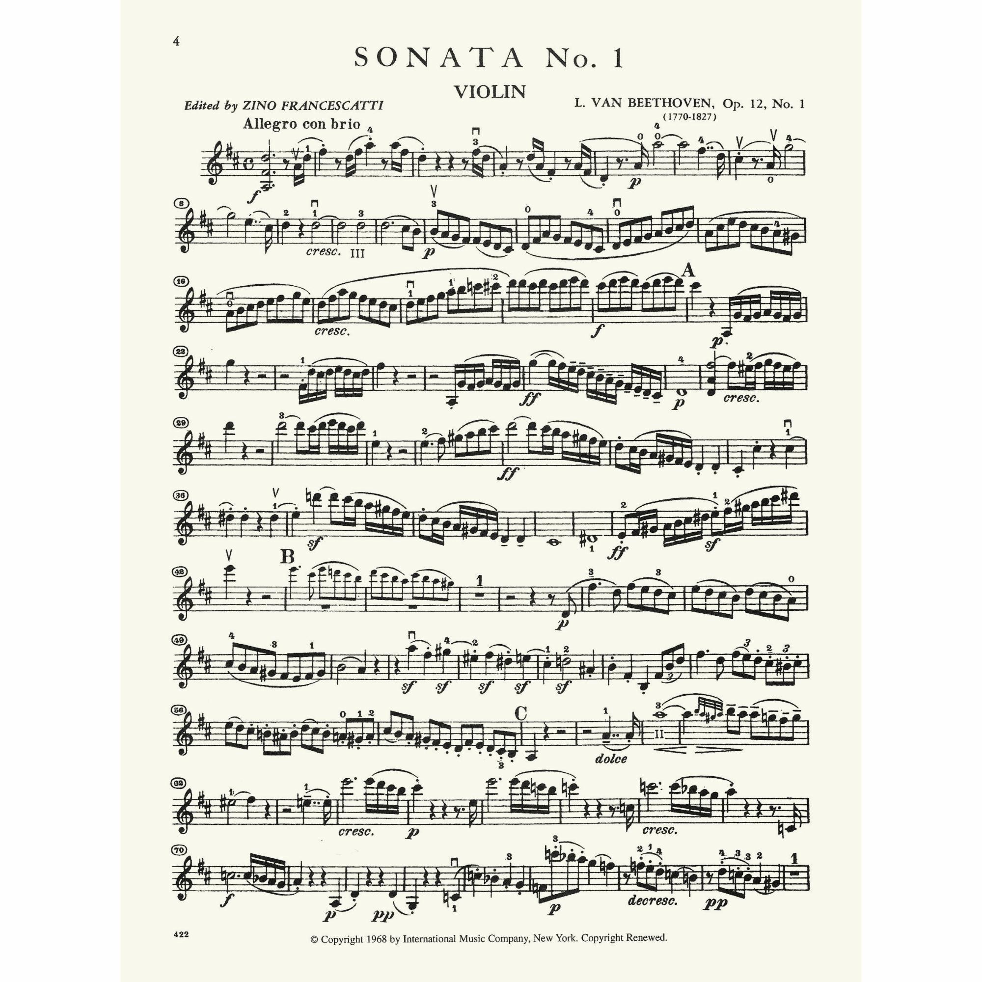 Sample: Violin (Pg. 4)