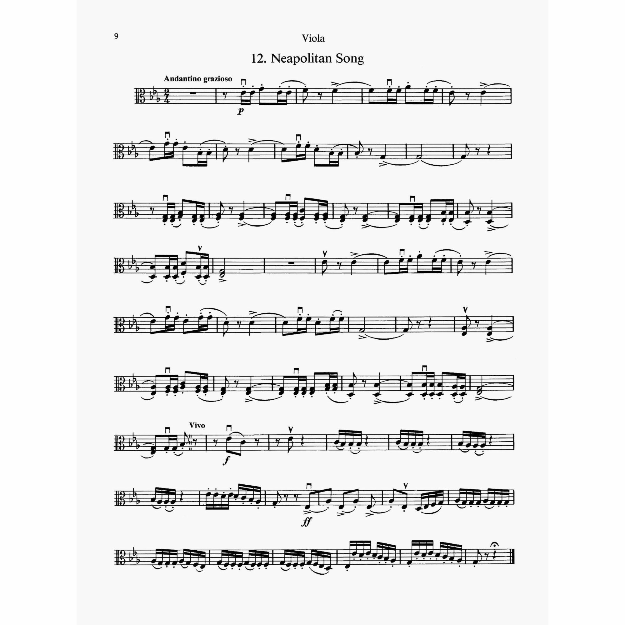 Sample: Viola Part