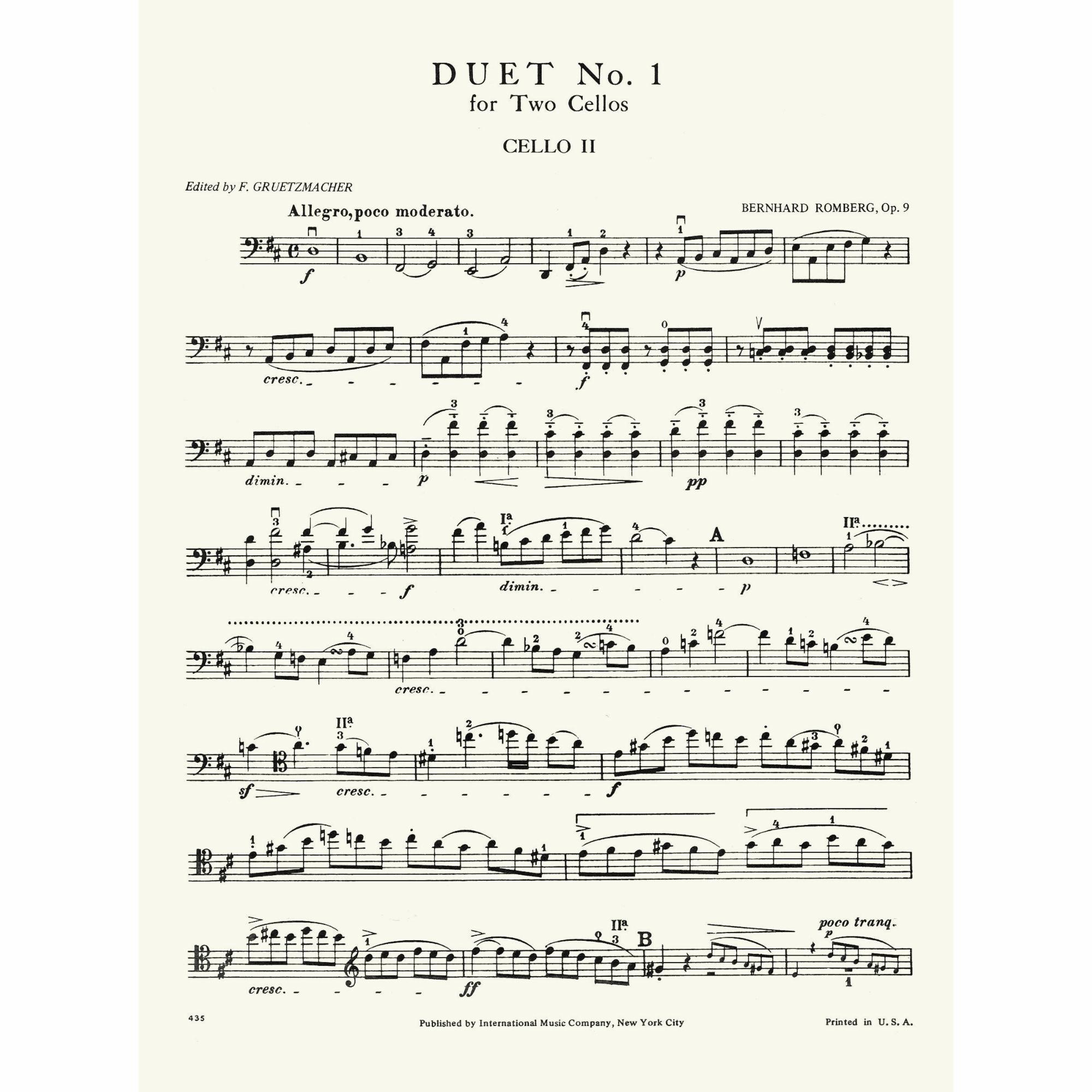 Sample: Cello II (Pg. 2)