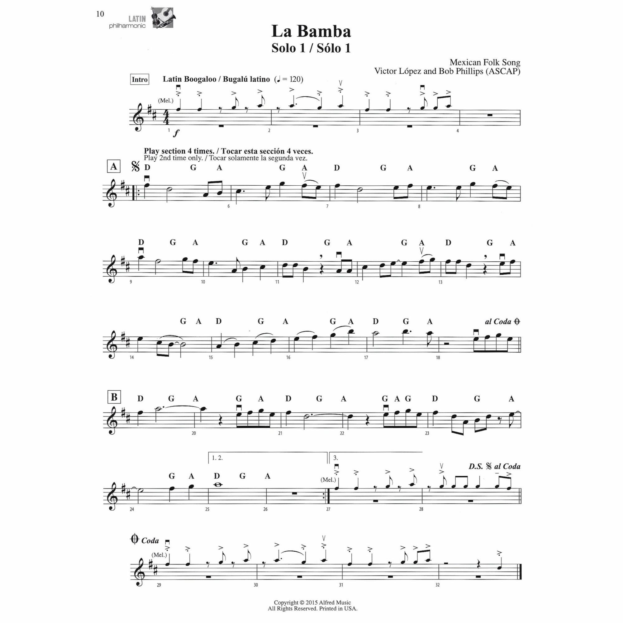 Sample: Violin (Pg. 10)