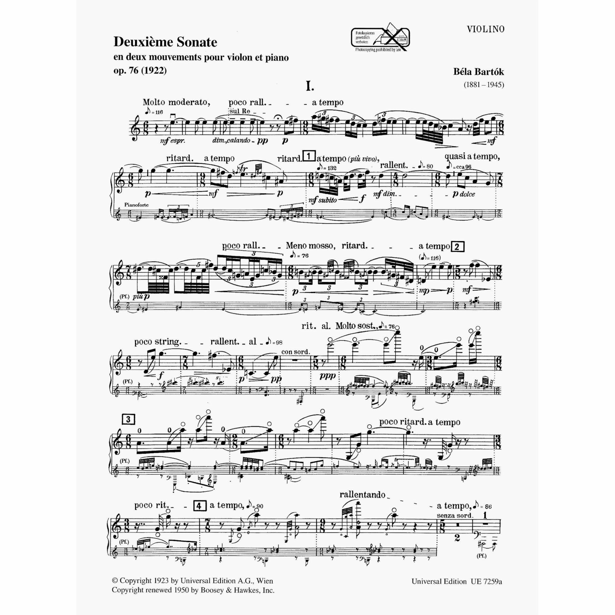 Sample: Violin (Pg. 1)