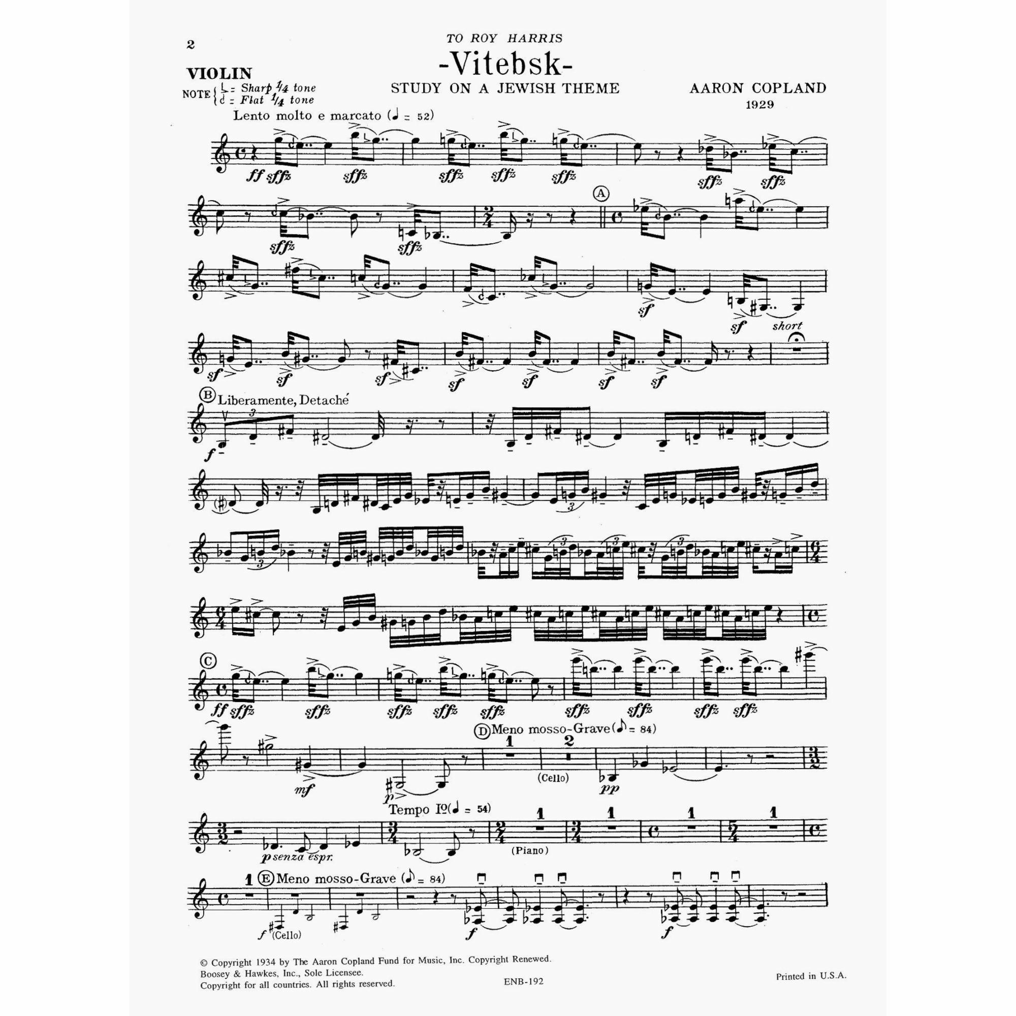 Sample: Violin (Pg. 2)