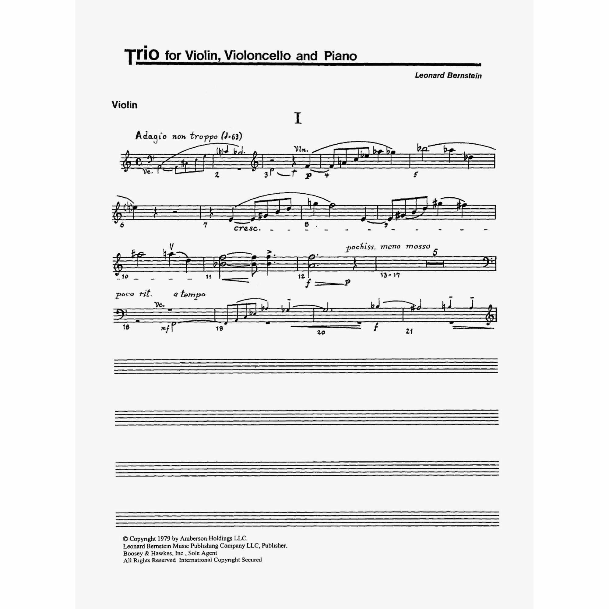 Sample: Violin (Pg. 1)