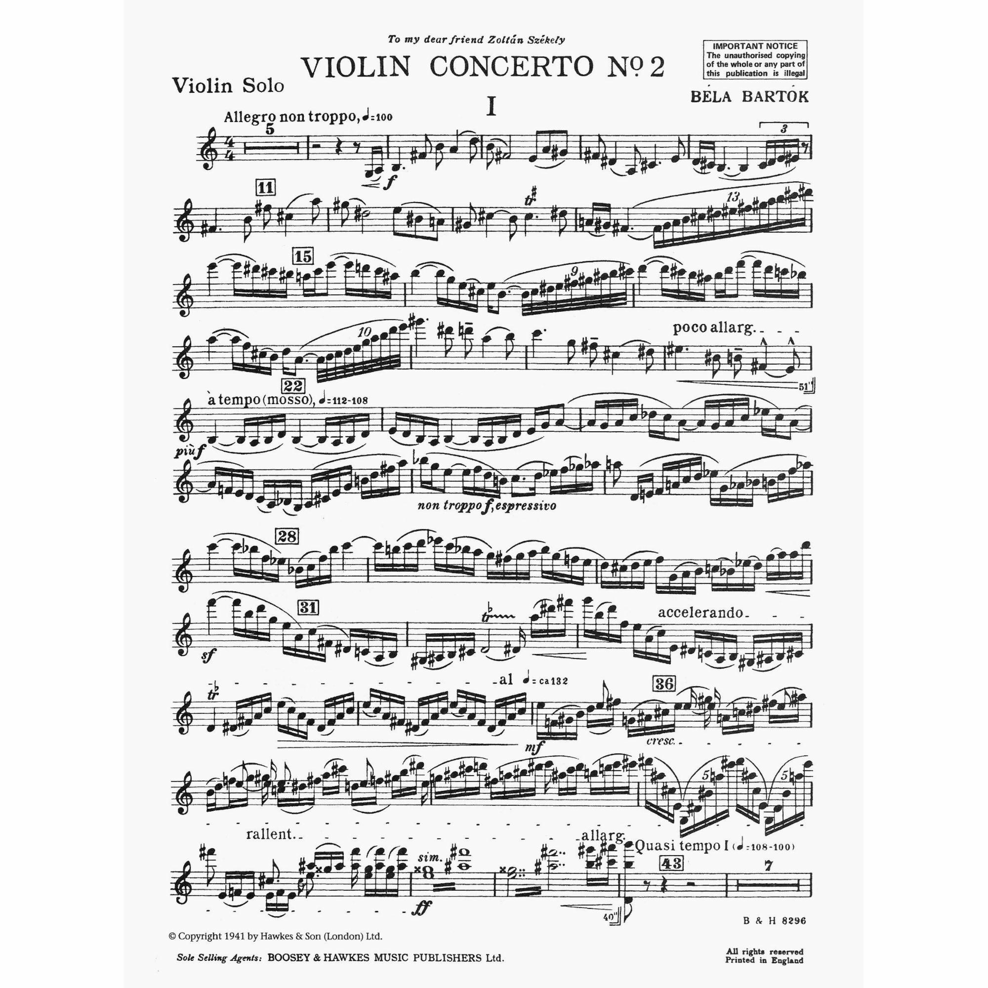 Sample: Violin (Pg. 1)