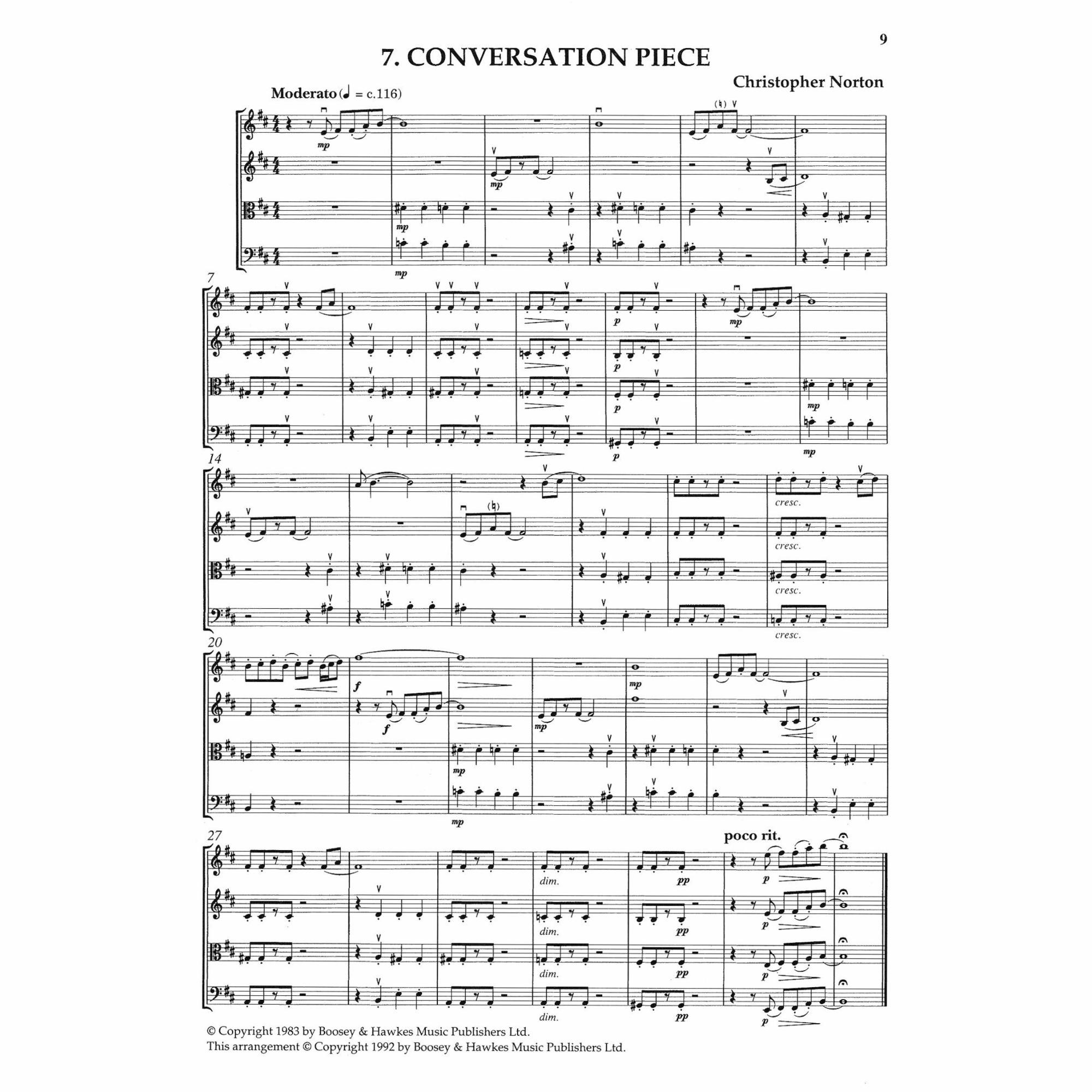 Sample: Vol. 1, Score (Pg. 9)