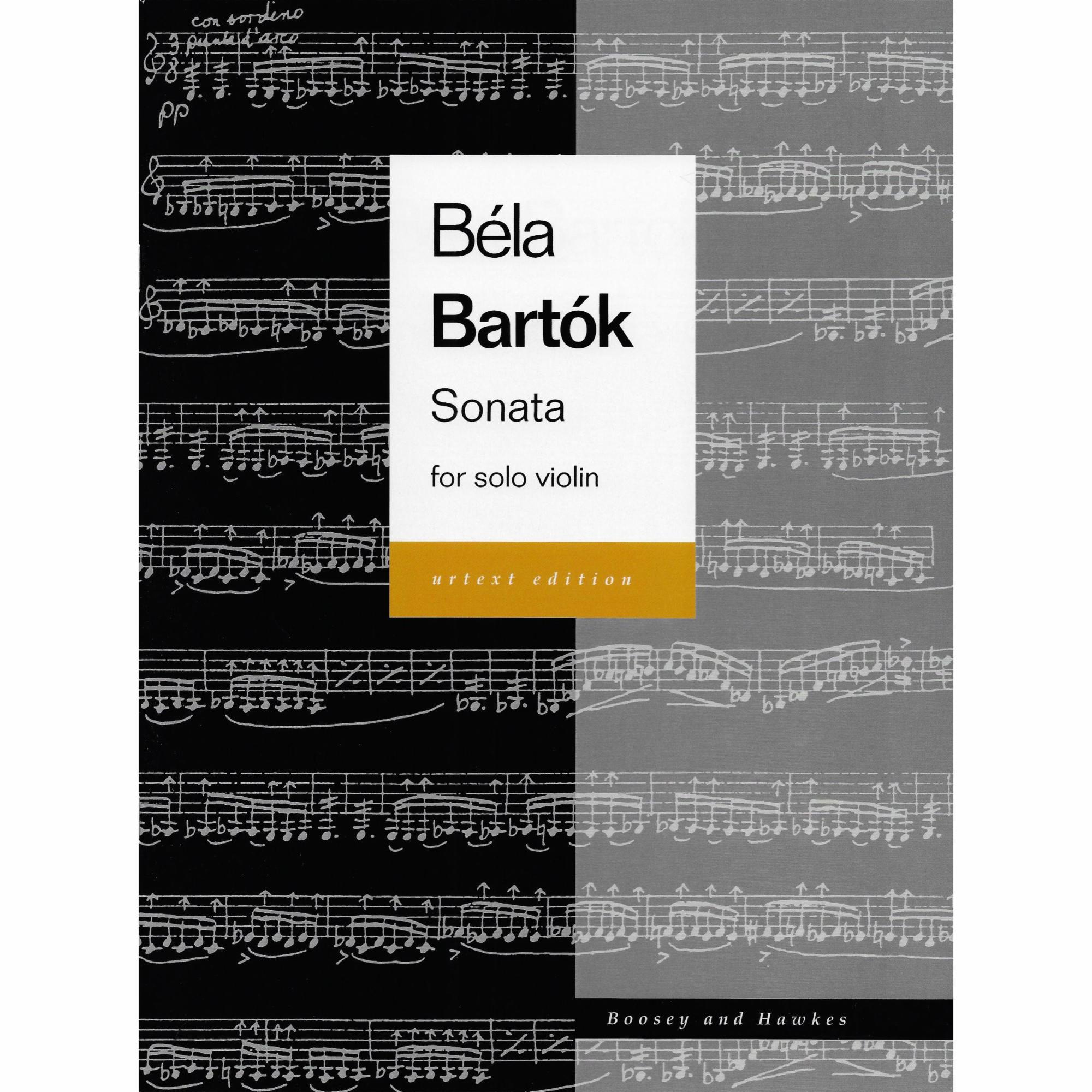 Bartok -- Sonata for Solo Violin