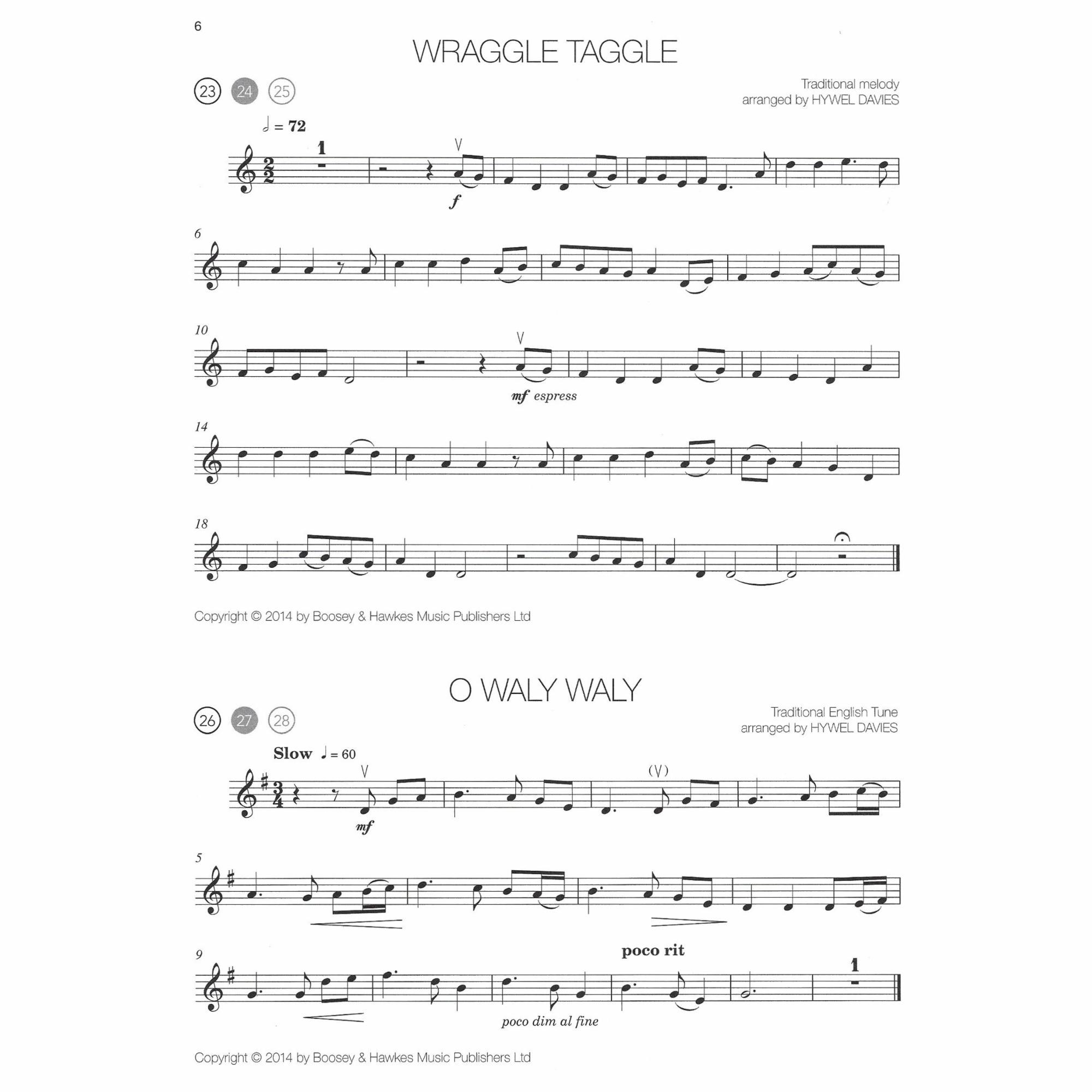 Sample: Violin (Pg. 6)