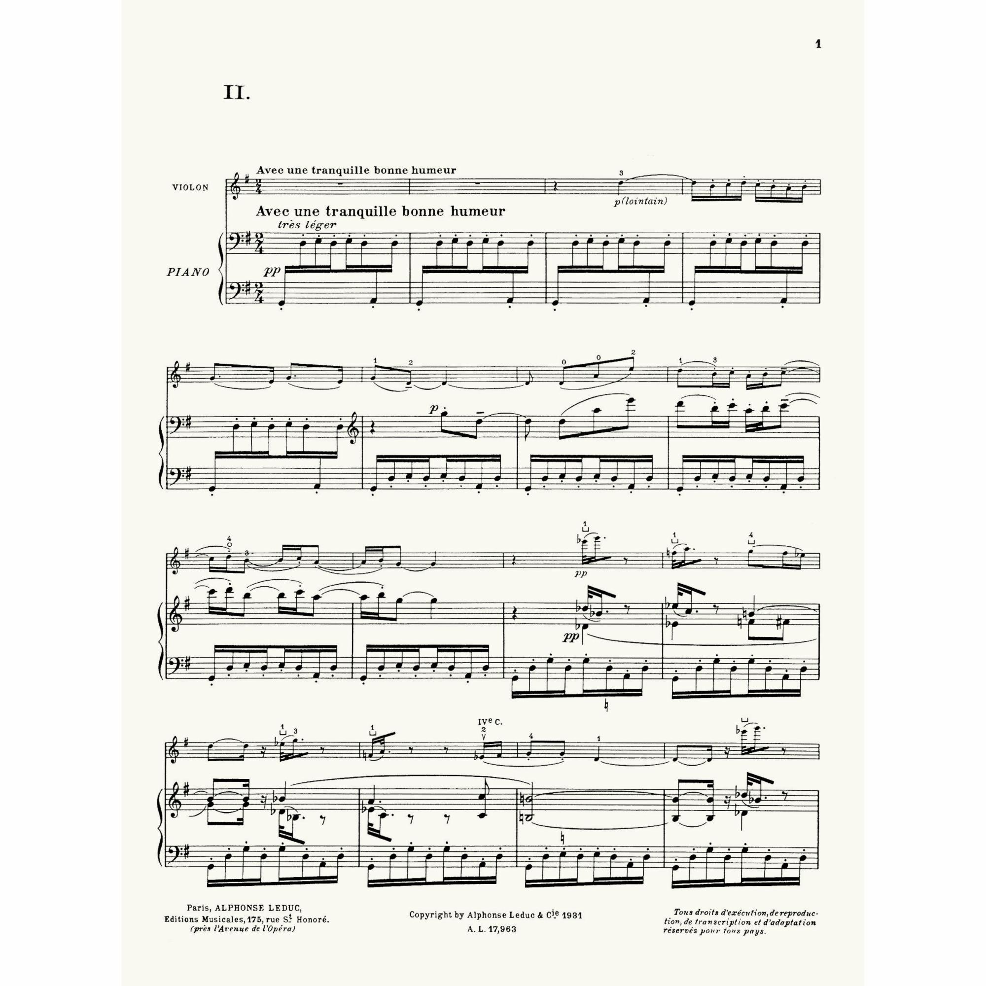 Sample: Piano Part