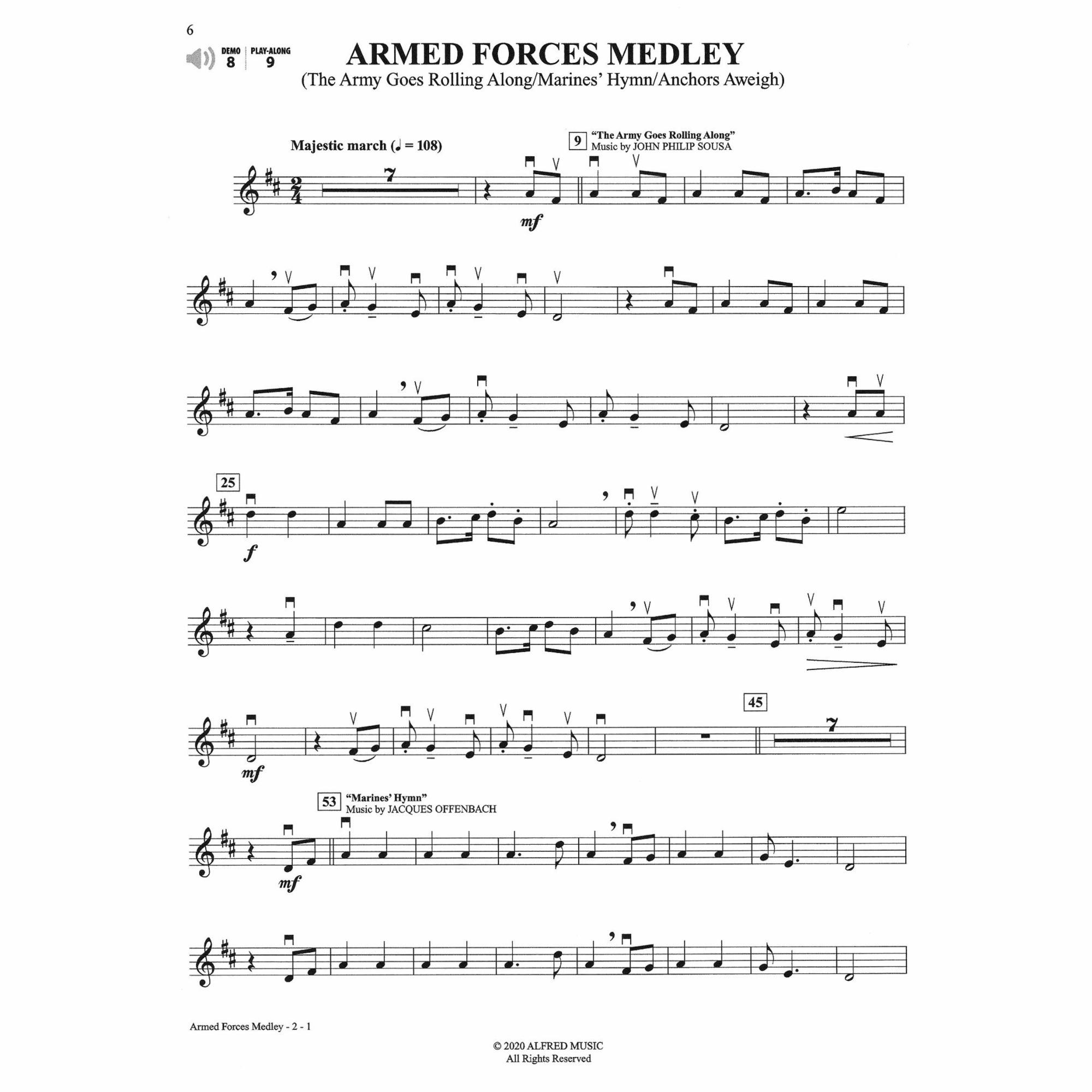 Sample: Violin (Pg. 6)