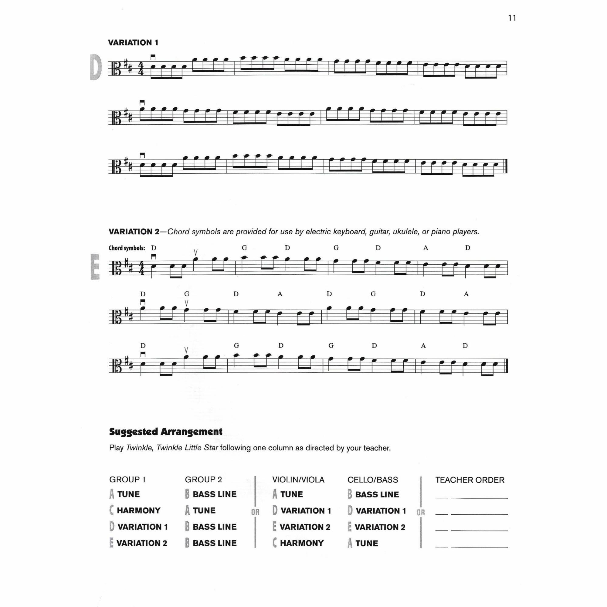 Sample: Viola (Pg. 11)