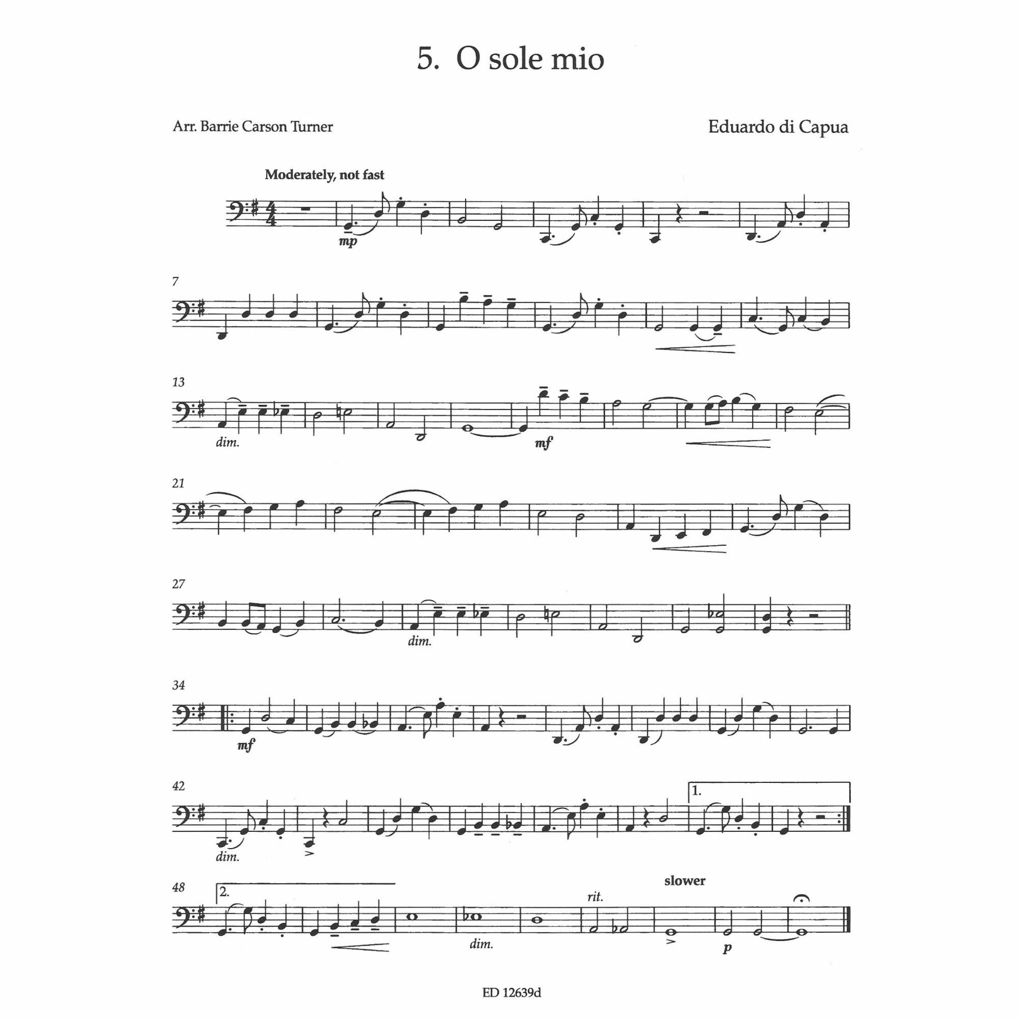 Sample: Cello (Pg. 6)