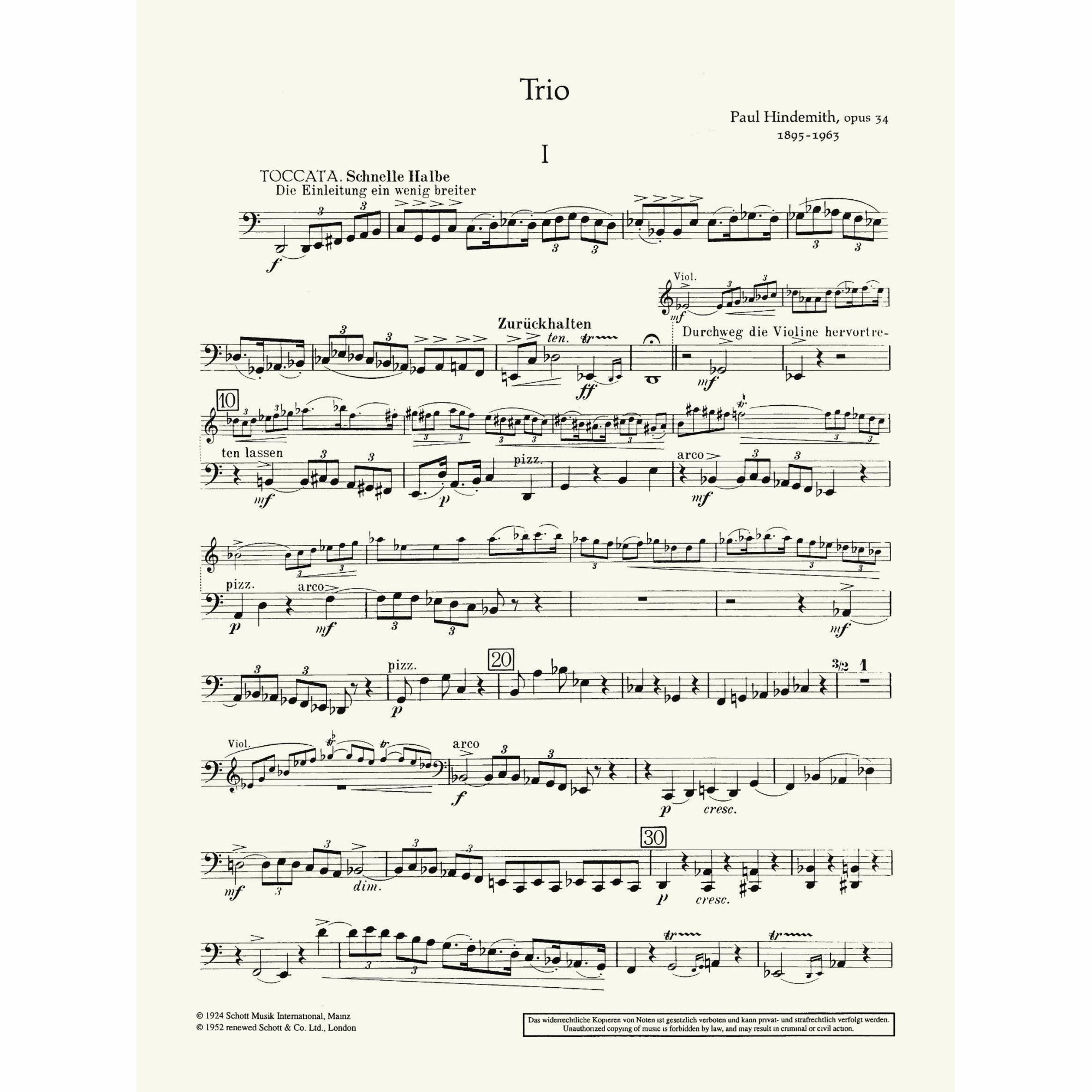 Sample: Cello (Pg. 3)