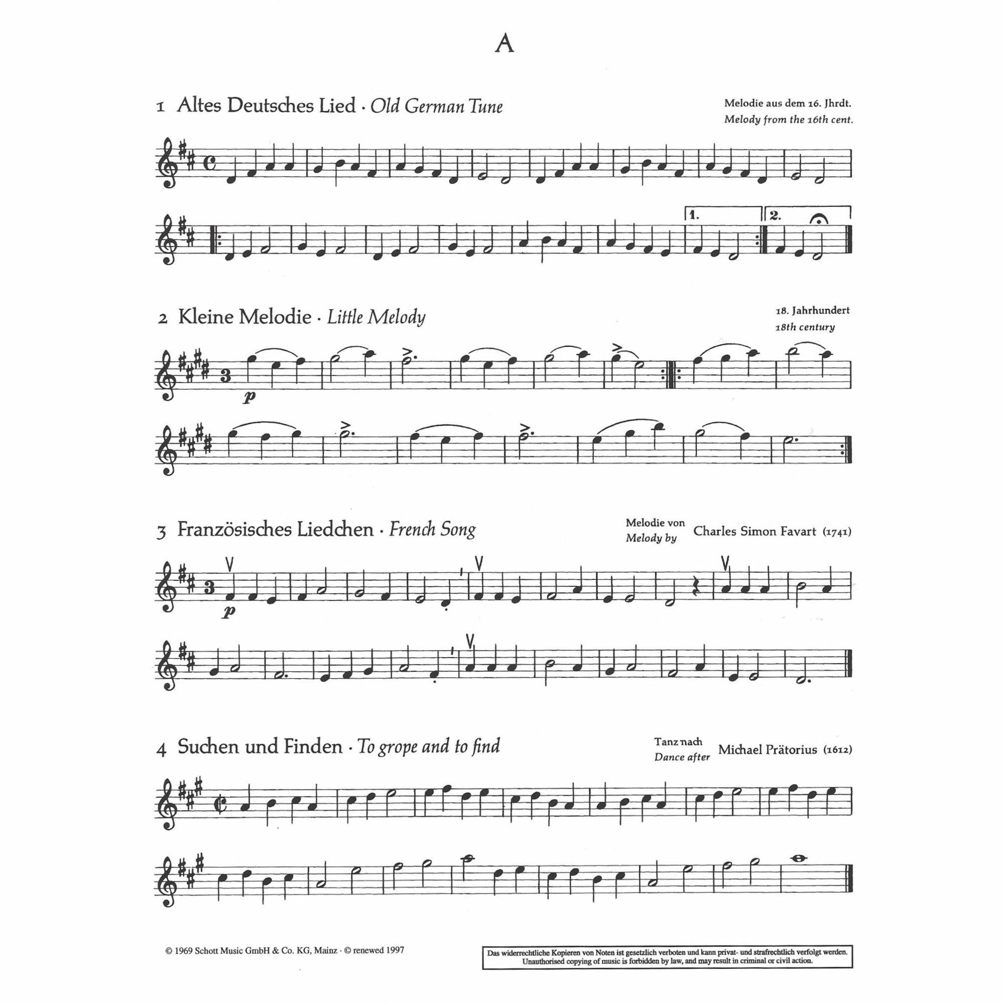 Sample: Book 1, Violin (Pg. 2)