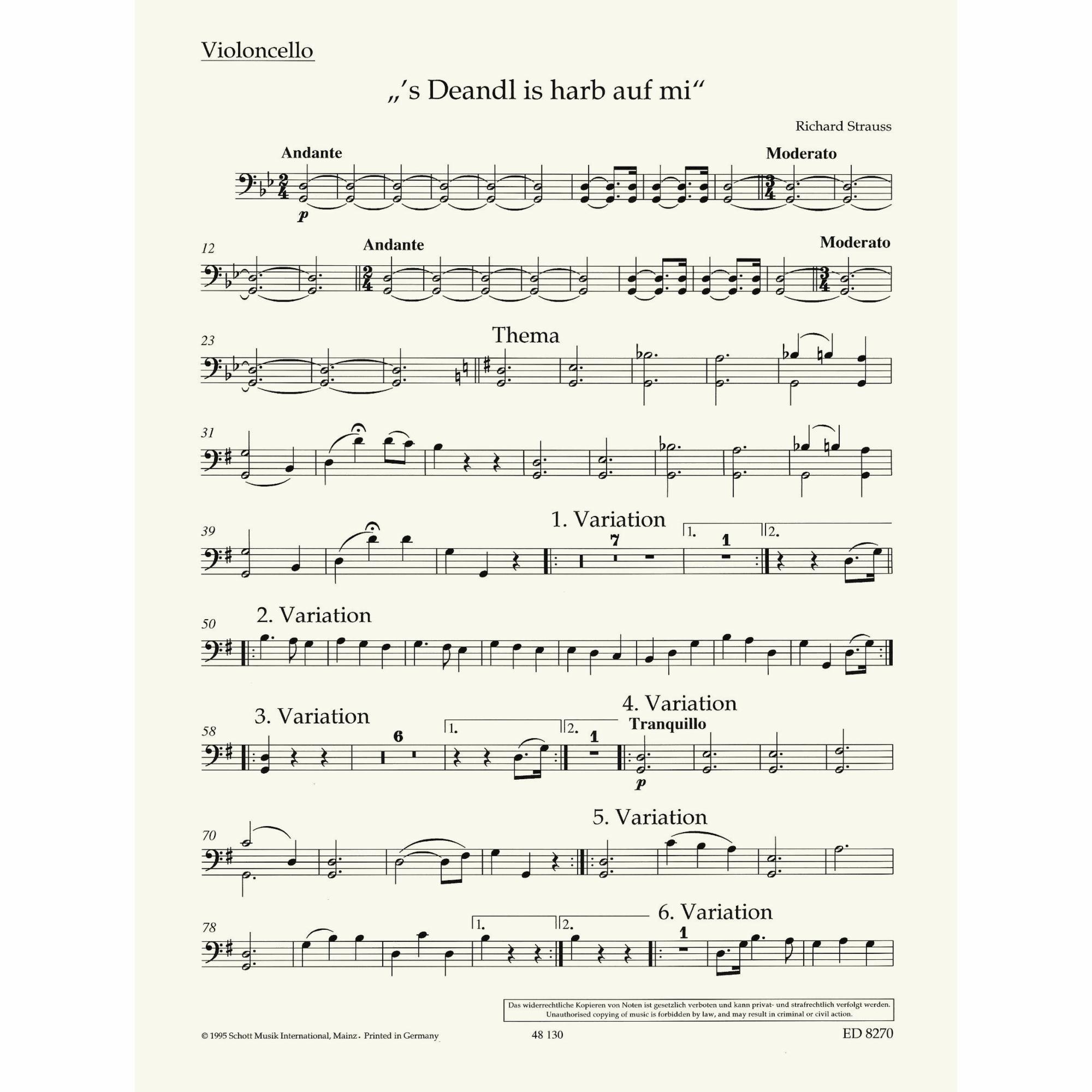 Sample: Cello (Pg. 1)