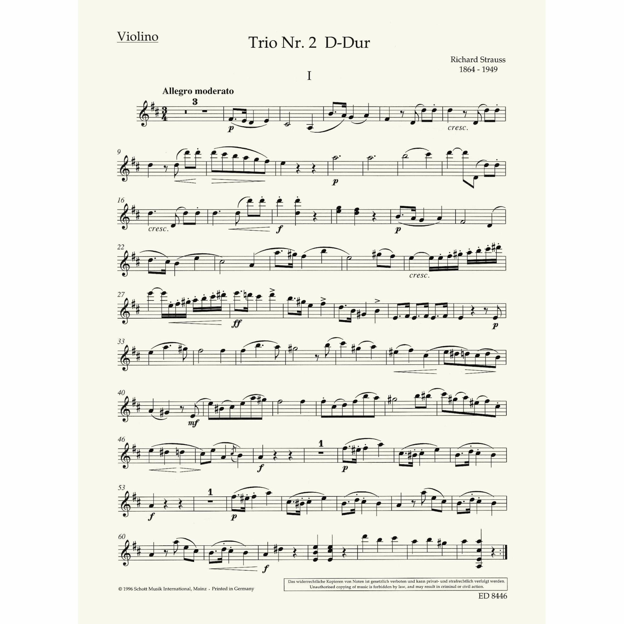 Sample: Violin (Pg. 1)